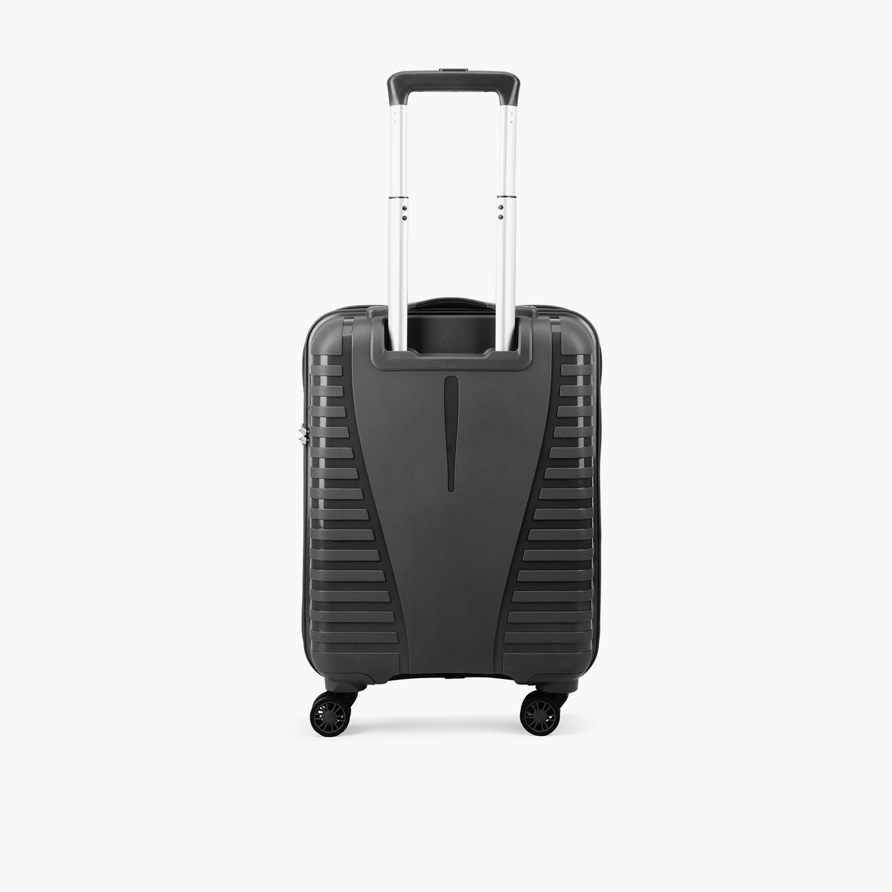 VIP Quest Plus 55 CM Small Cabin Polycarbonate Hard Sided 4-Wheeler Spinner Trolley Bag with TSA-approved Combination Lock | VIP QUEST PLUS-travel-luggagesandbags-luggage-image-8