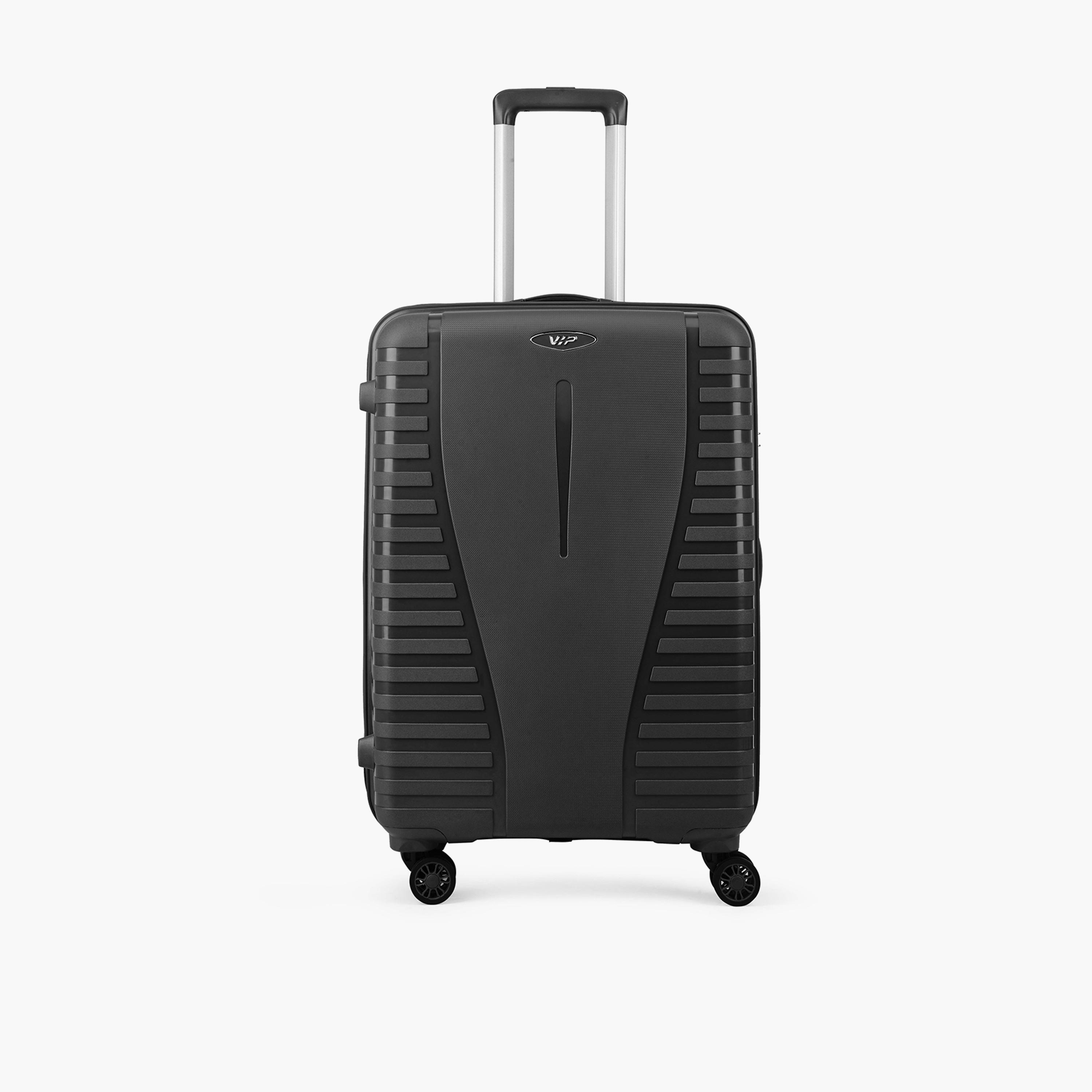VIP Quest Plus 66 CM Medium Check-in Polycarbonate Hard Sided 4-Wheeler Spinner Trolley Bag with TSA-approved Combination Lock | VIP QUEST PLUS-travel-luggagesandbags-luggage-image-1