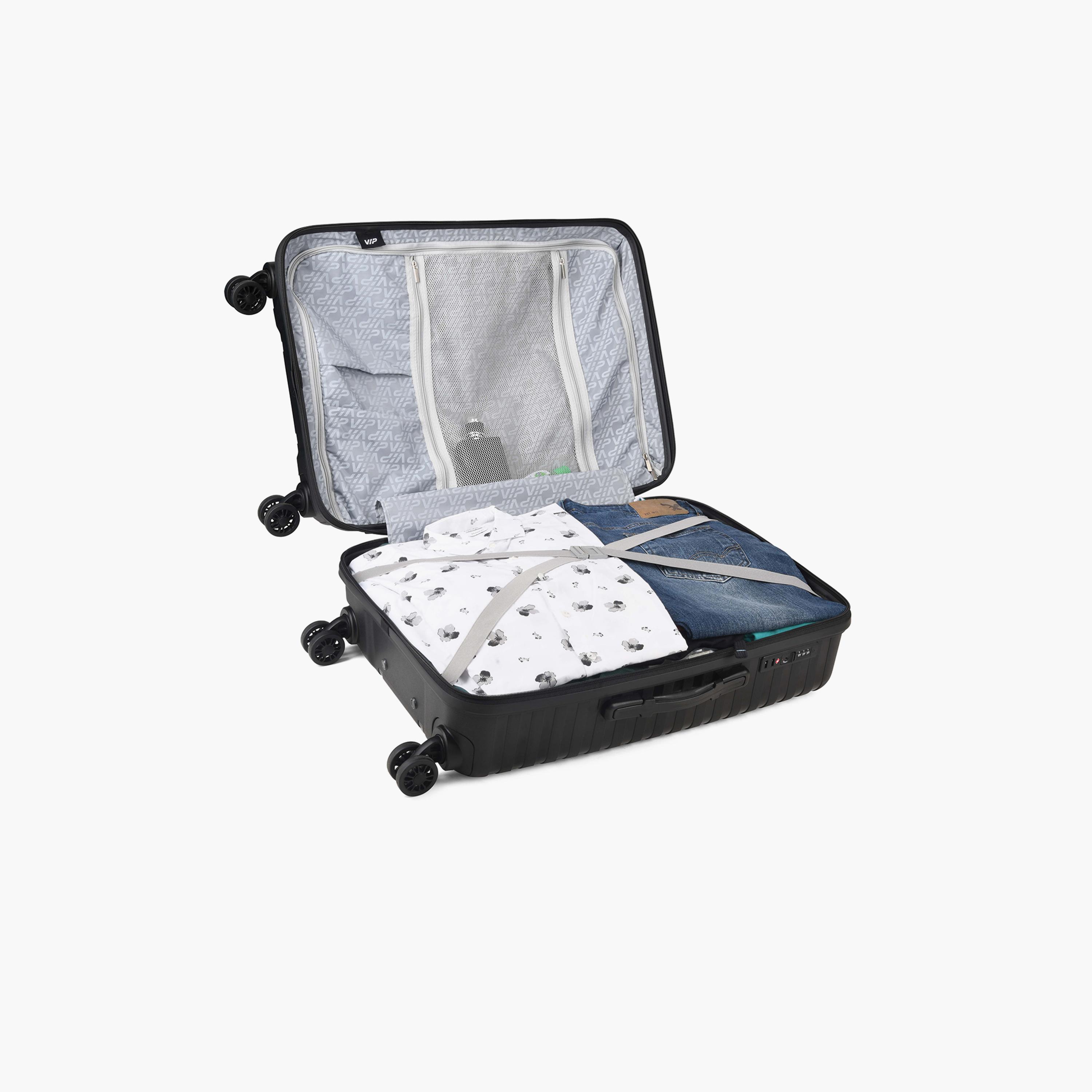 VIP Quest Plus 66 CM Medium Check-in Polycarbonate Hard Sided 4-Wheeler Spinner Trolley Bag with TSA-approved Combination Lock | VIP QUEST PLUS-travel-luggagesandbags-luggage-image-5