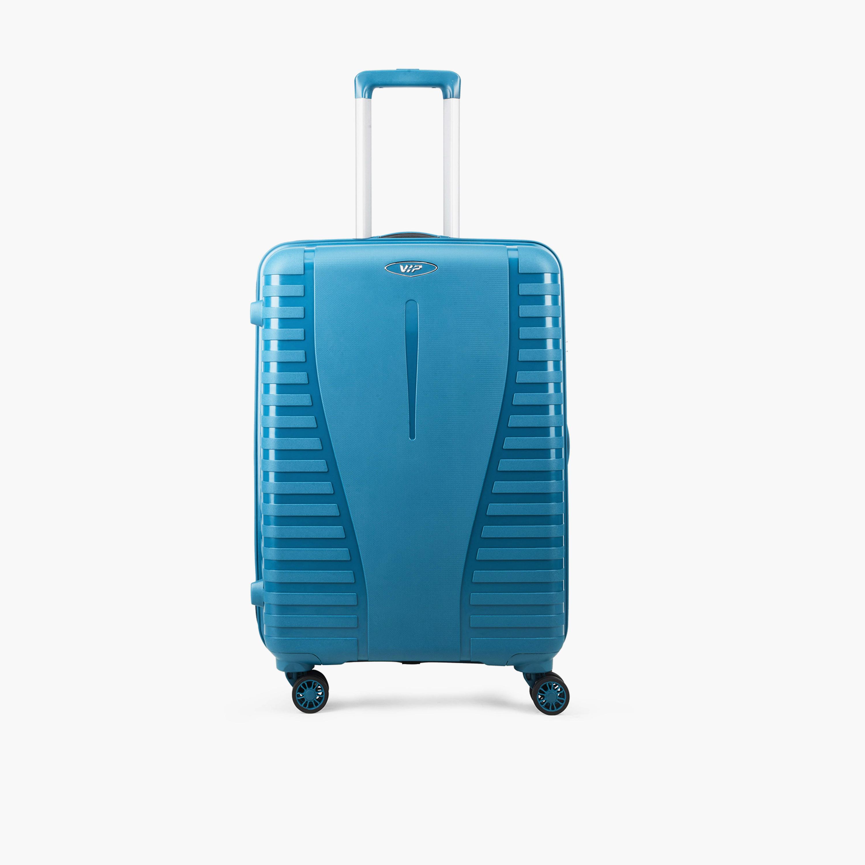 VIP Quest Plus 66 CM Medium Check-in Polycarbonate Hard Sided 4-Wheeler Spinner Trolley Bag with TSA-approved Combination Lock | VIP QUEST PLUS-travel-luggagesandbags-luggage-image-1