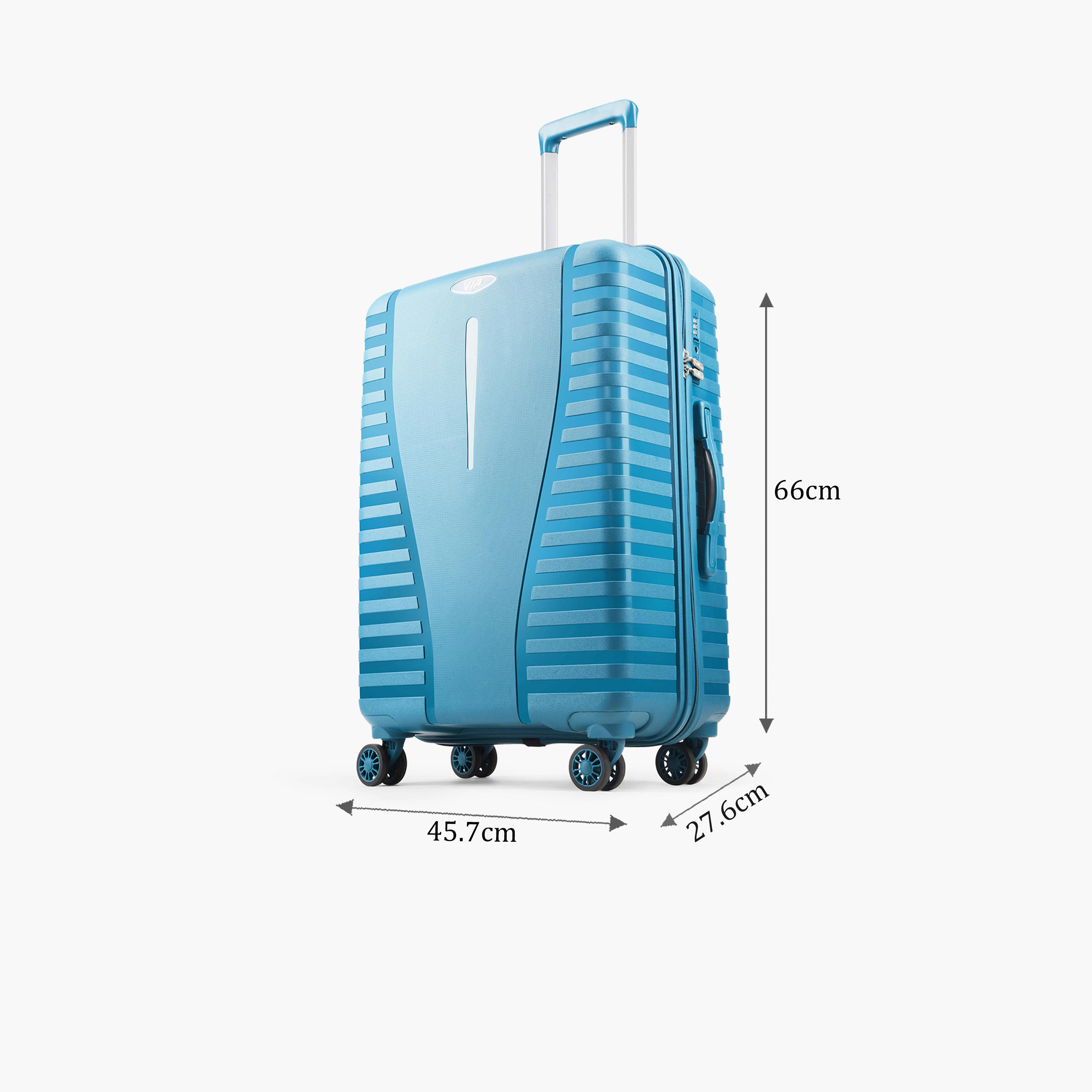 VIP Quest Plus 66 CM Medium Check-in Polycarbonate Hard Sided 4-Wheeler Spinner Trolley Bag with TSA-approved Combination Lock | VIP QUEST PLUS-travel-luggagesandbags-luggage-image-2