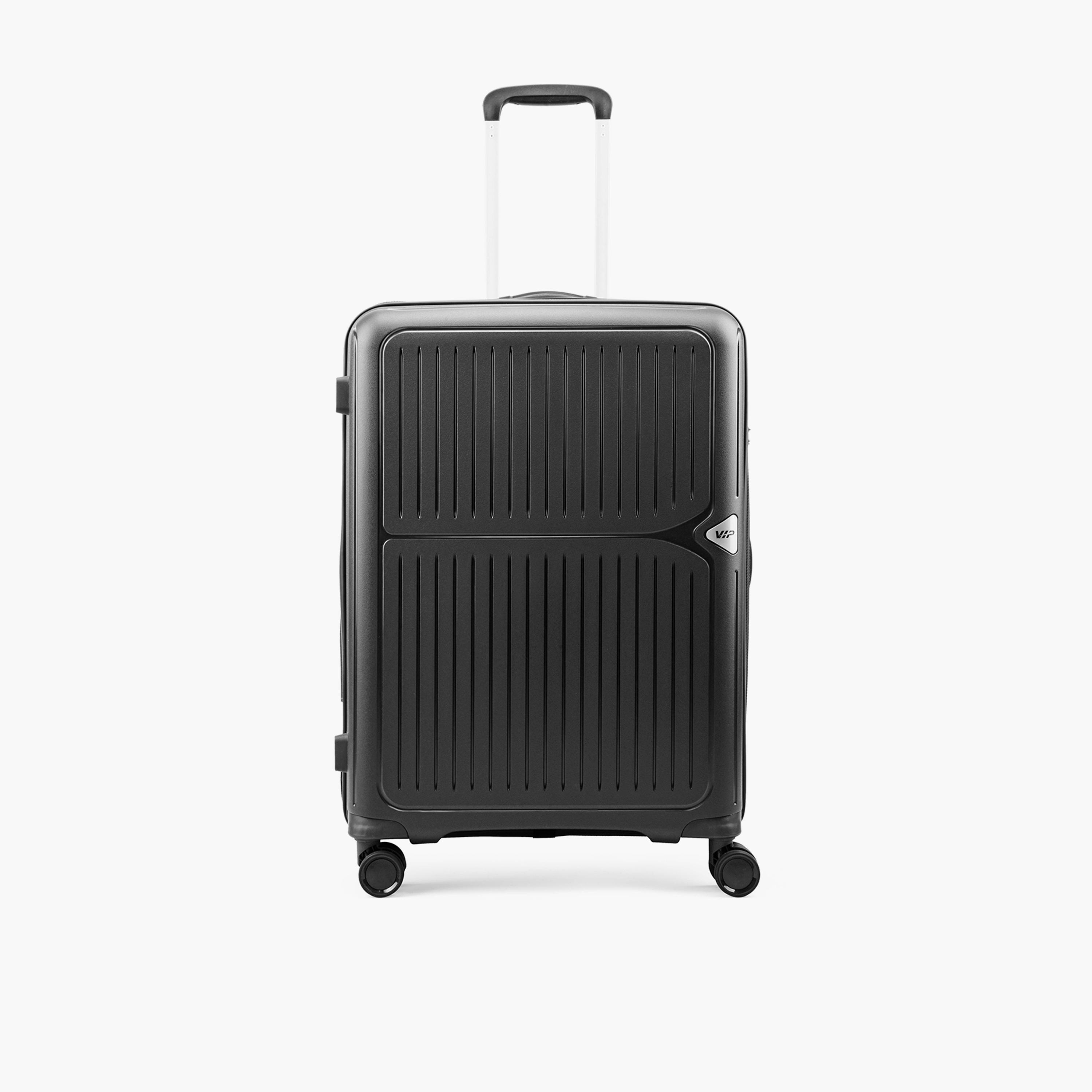 VIP Locus Max 67 CM Medium Check-in Polycarbonate Hard Sided 4-Wheeler Spinner Trolley Bag with TSA-approved Combination Lock | VIP LOCUS MAX-travel-luggagesandbags-luggage-image-1