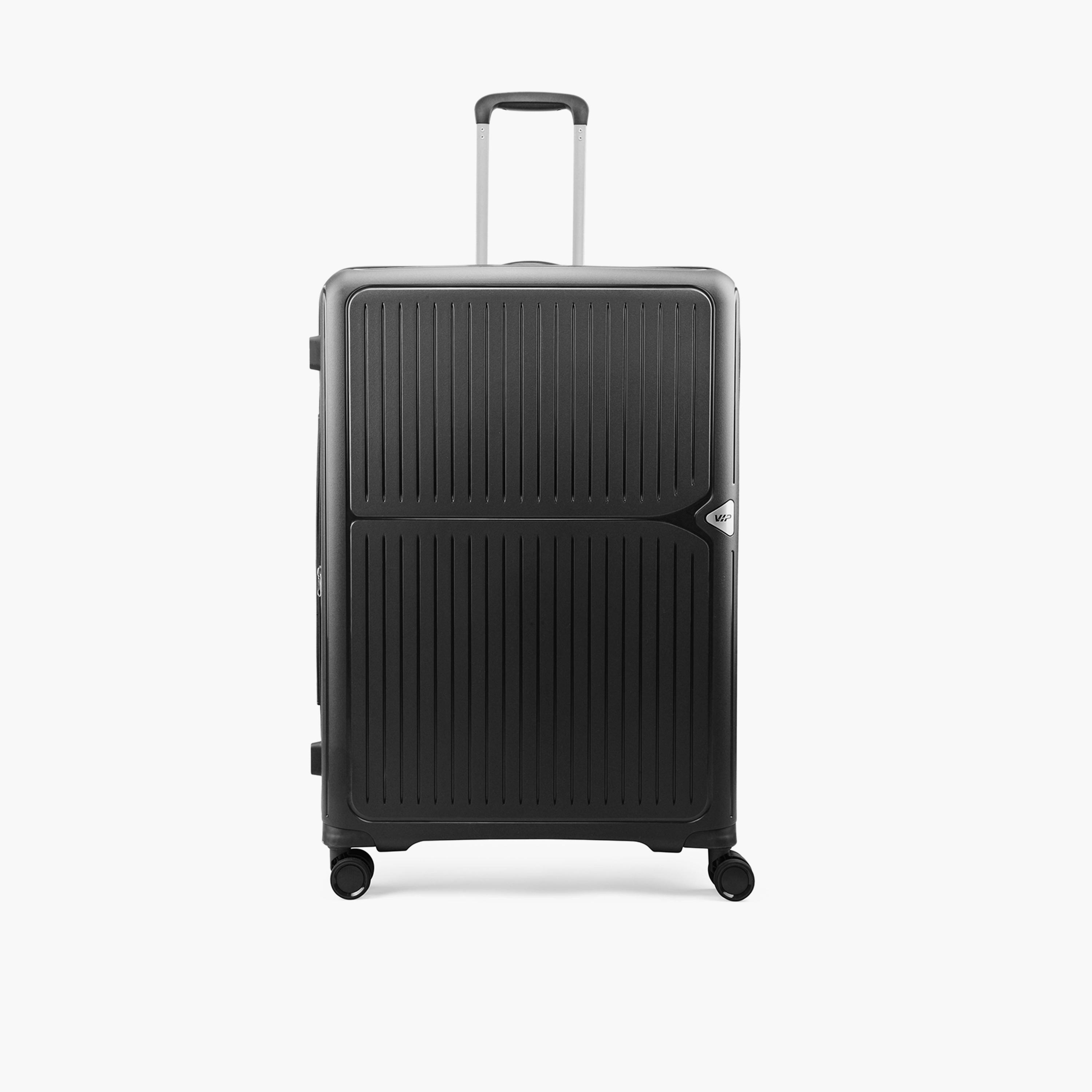 VIP Locus Max 79 CM Large Check-in Polycarbonate Hard Sided 4-Wheeler Spinner Trolley Bag with TSA-approved Combination Lock | VIP LOCUS MAX-travel-luggagesandbags-luggage-image-1