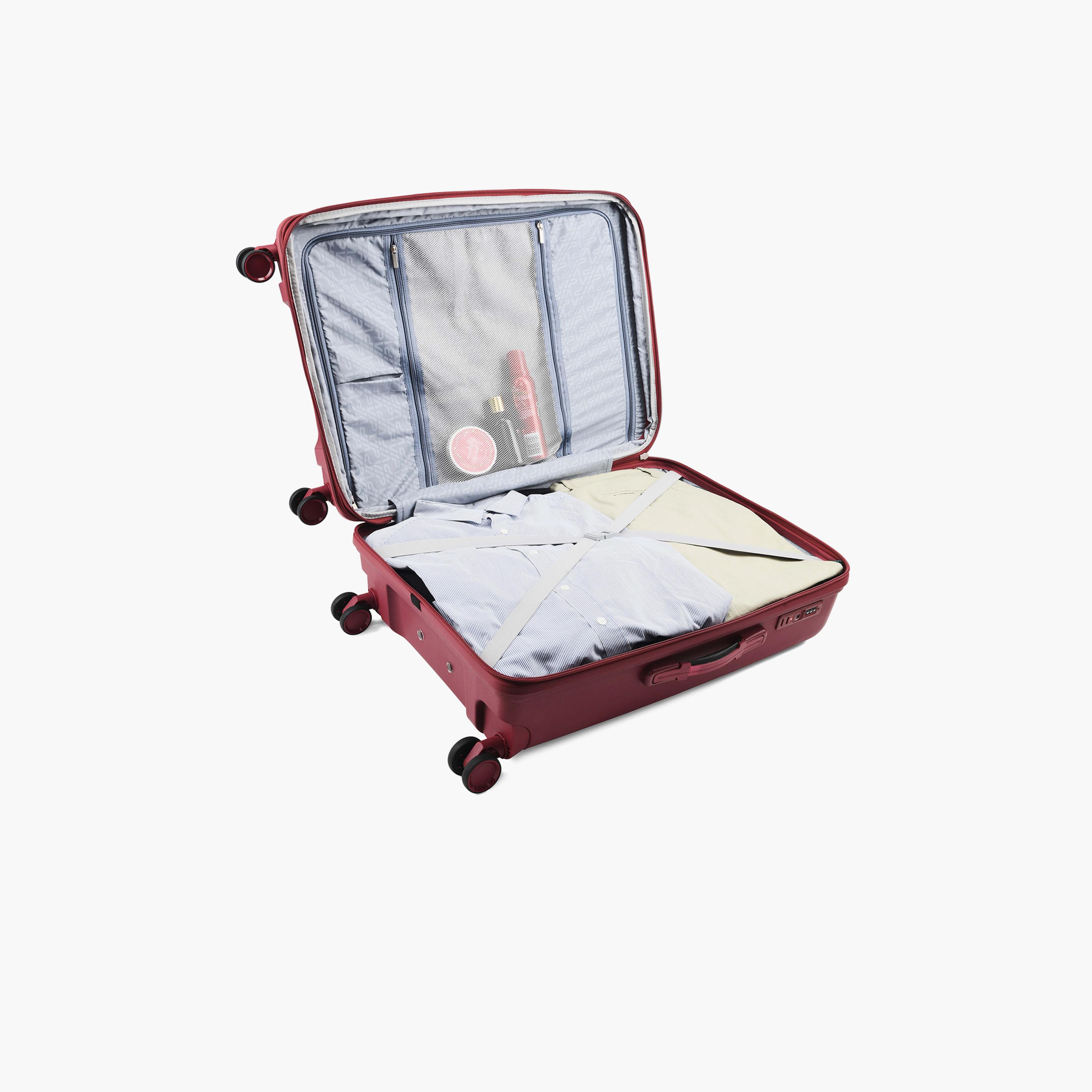 VIP Locus Max 67 CM Medium Check-in Polycarbonate Hard Sided 4-Wheeler Spinner Trolley Bag with TSA-approved Combination Lock | VIP LOCUS MAX-travel-luggagesandbags-luggage-image-6