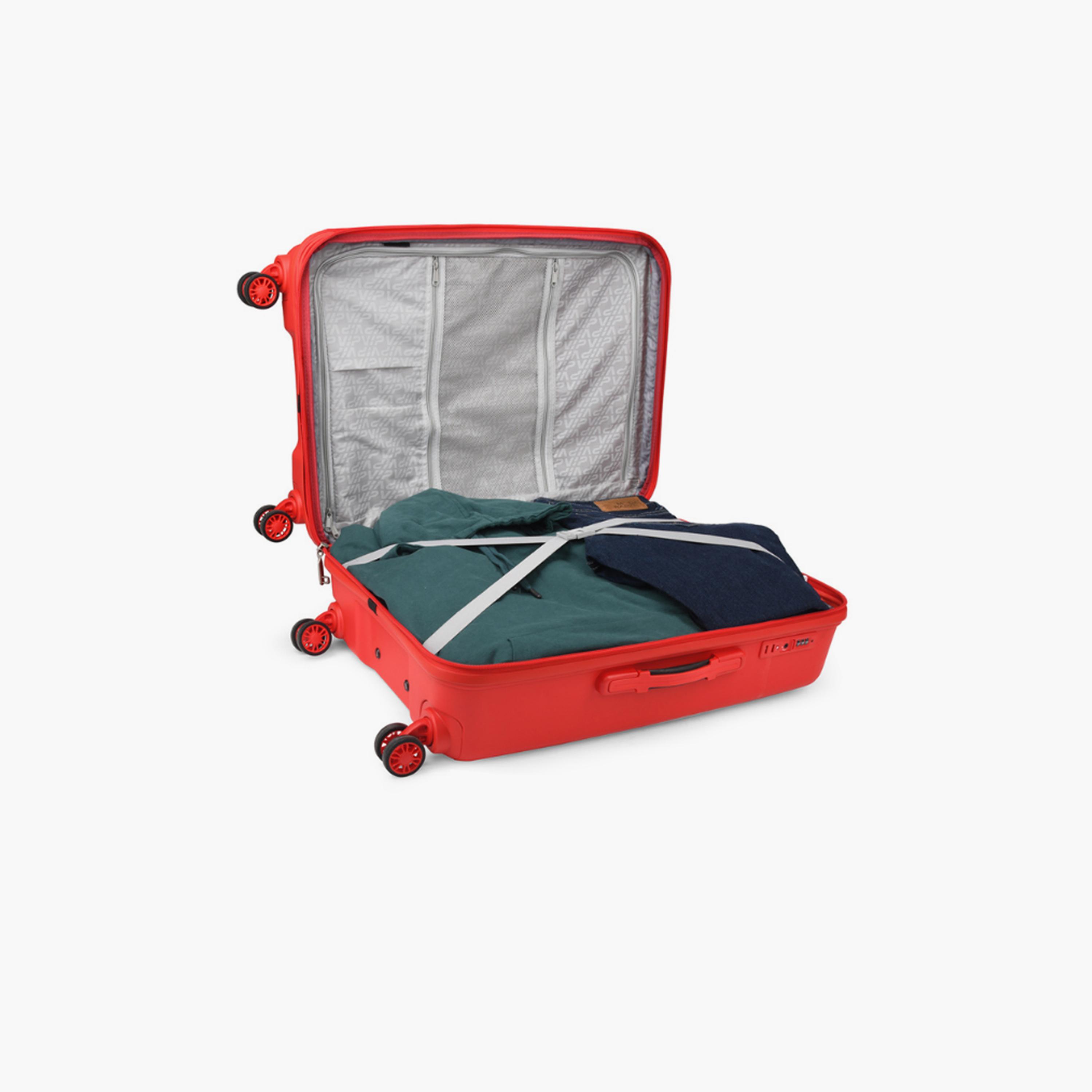 VIP Cityscape Plus 55 CM Small Cabin Polypropylene Hard Sided 4-Wheeler Spinner Trolley Bag with TSA-approved Combination Lock | VIP CITYSCAPE PLUS-travel-luggagesandbags-luggage-image-5