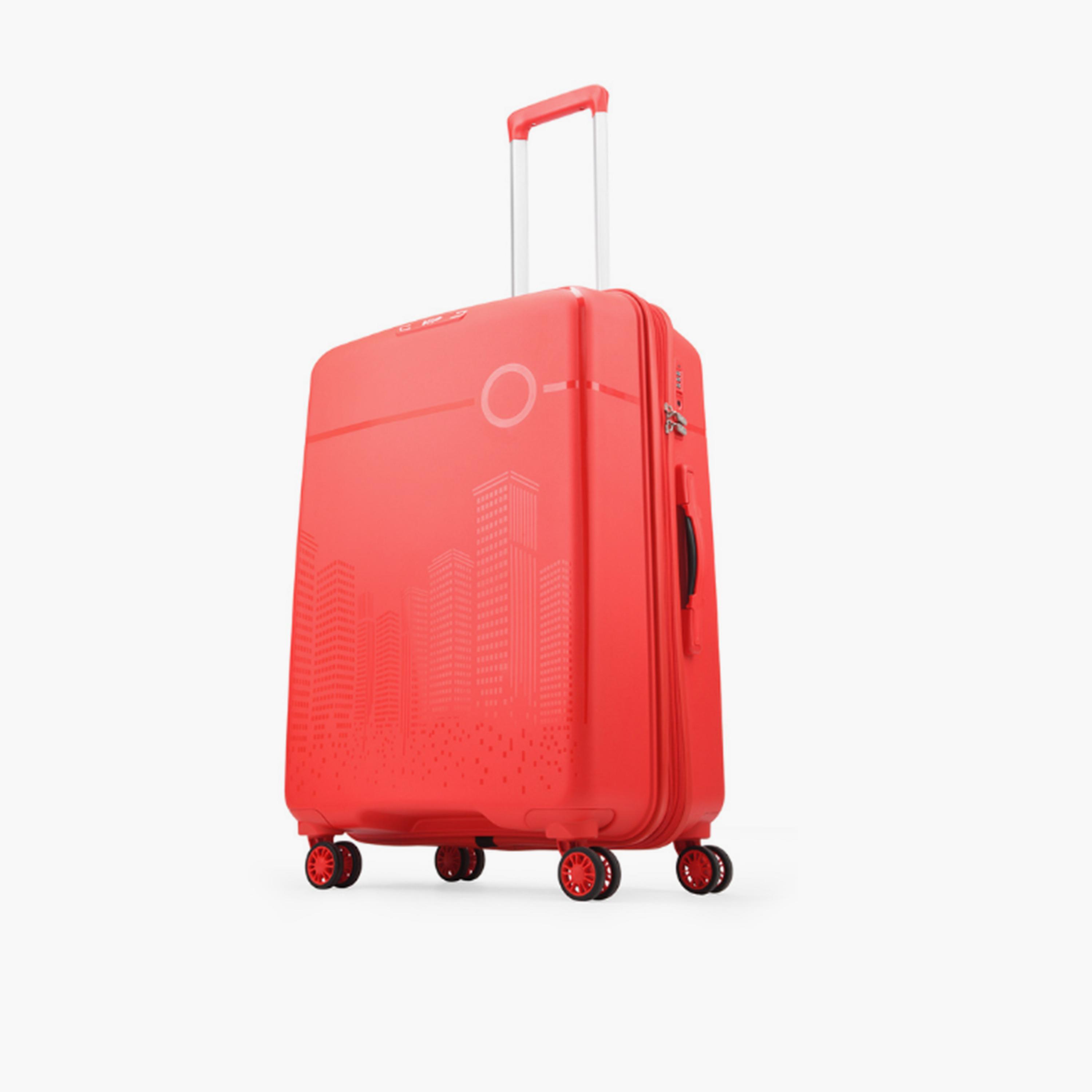 VIP Cityscape Plus 67 CM Medium Check-in Polypropylene Hard Sided 4-Wheeler Spinner Trolley Bag with TSA-approved Combination Lock | VIP CITYSCAPE PLUS-travel-luggagesandbags-luggage-image-7