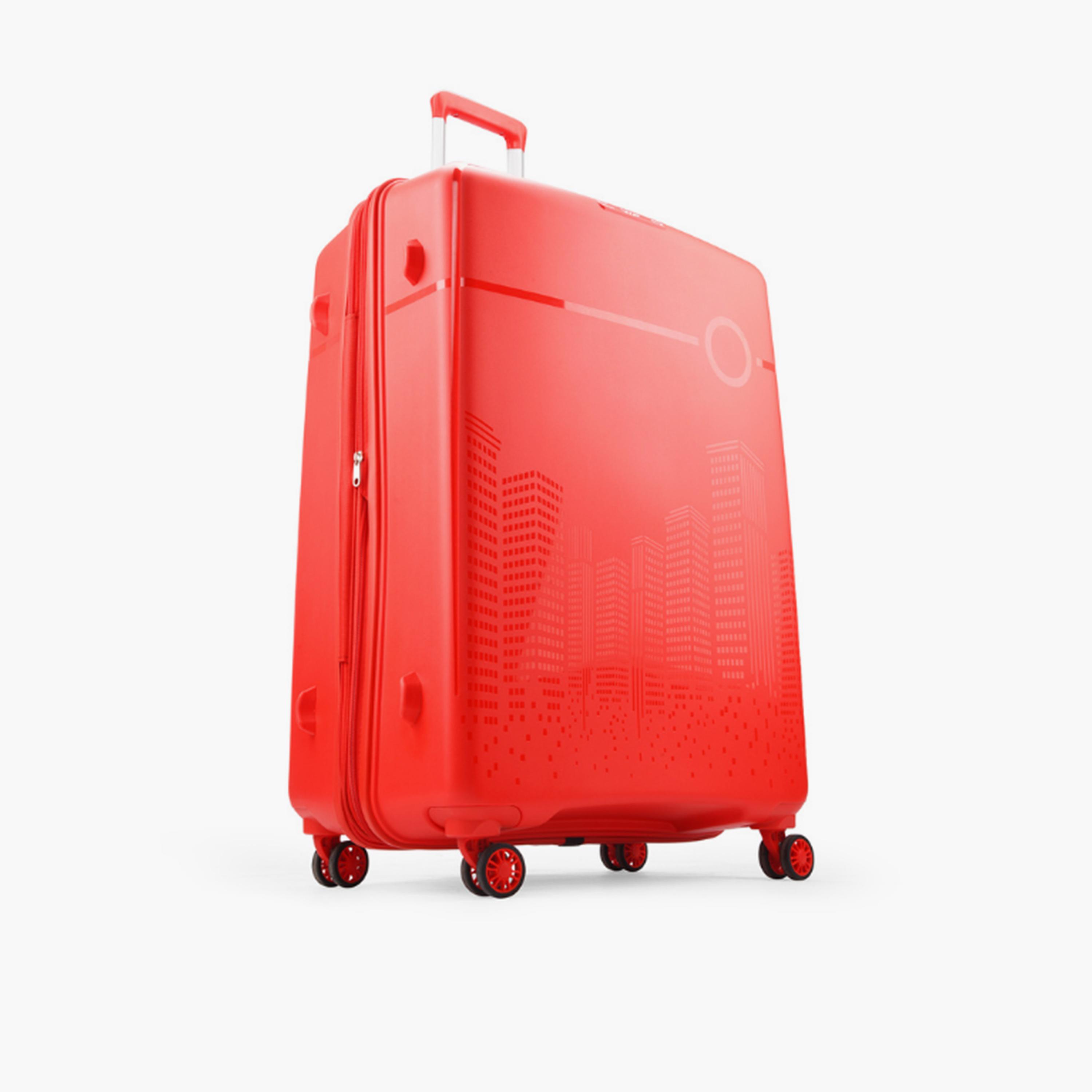 VIP Cityscape Plus 79 CM Large Check-in Polypropylene Hard Sided 4-Wheeler Spinner Trolley Bag with TSA-approved Combination Lock | VIP CITYSCAPE PLUS-travel-luggagesandbags-luggage-image-7
