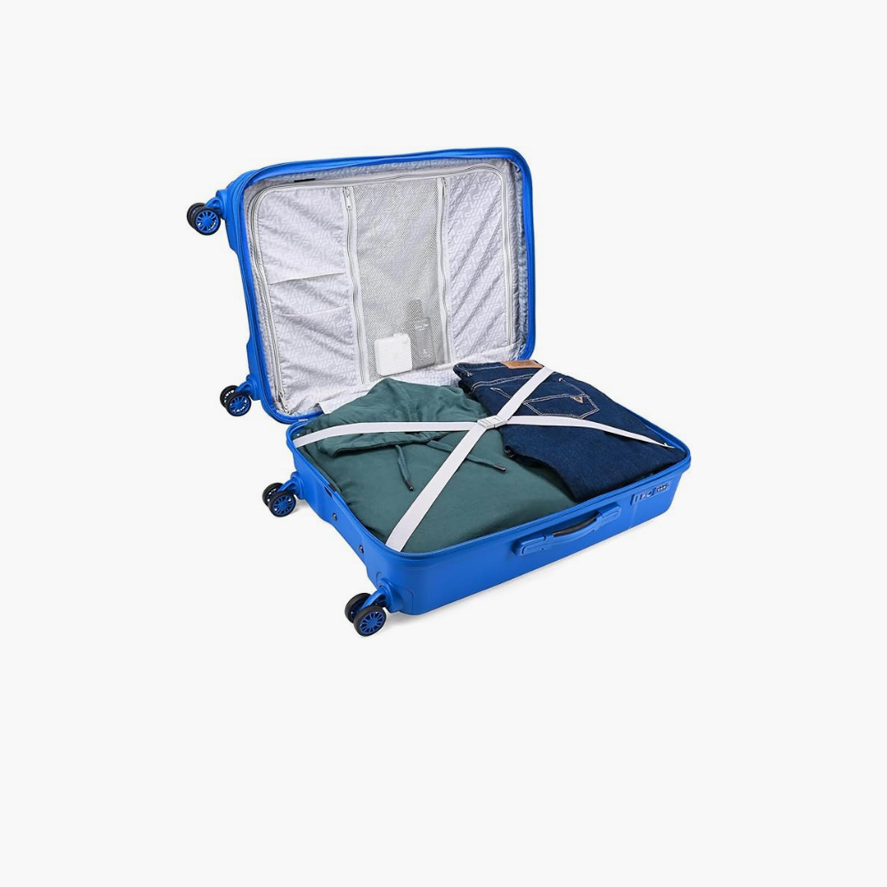 VIP Cityscape Plus 55 CM Small Cabin Polypropylene Hard Sided 4-Wheeler Spinner Trolley Bag with TSA-approved Combination Lock | VIP CITYSCAPE PLUS-travel-luggagesandbags-luggage-image-5
