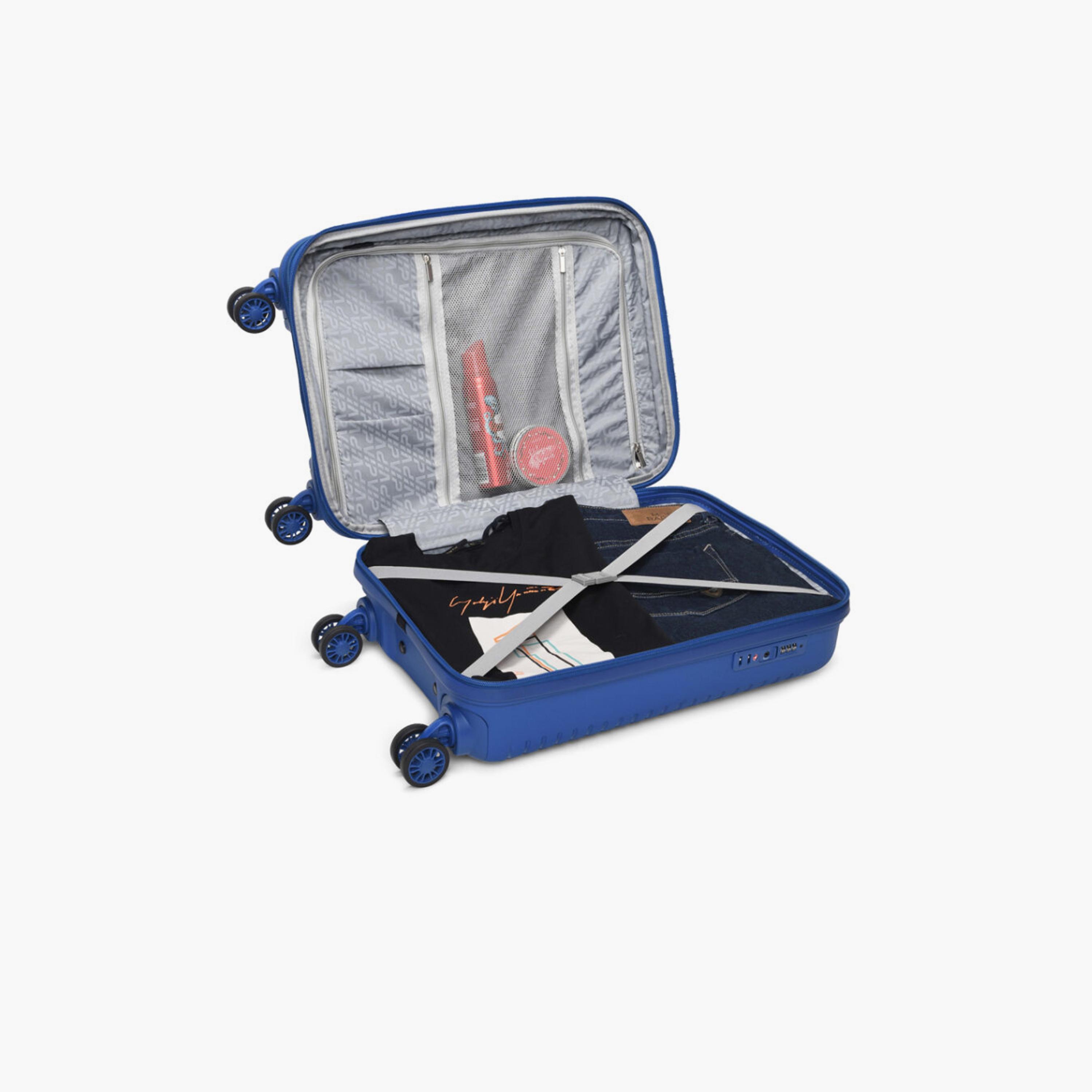 VIP Karl Plus 55 CM Small Cabin Polypropylene Hard Sided 4-Wheeler Spinner Trolley Bag with TSA-approved Combination Lock | VIP KARL PLUS-travel-luggagesandbags-luggage-image-6