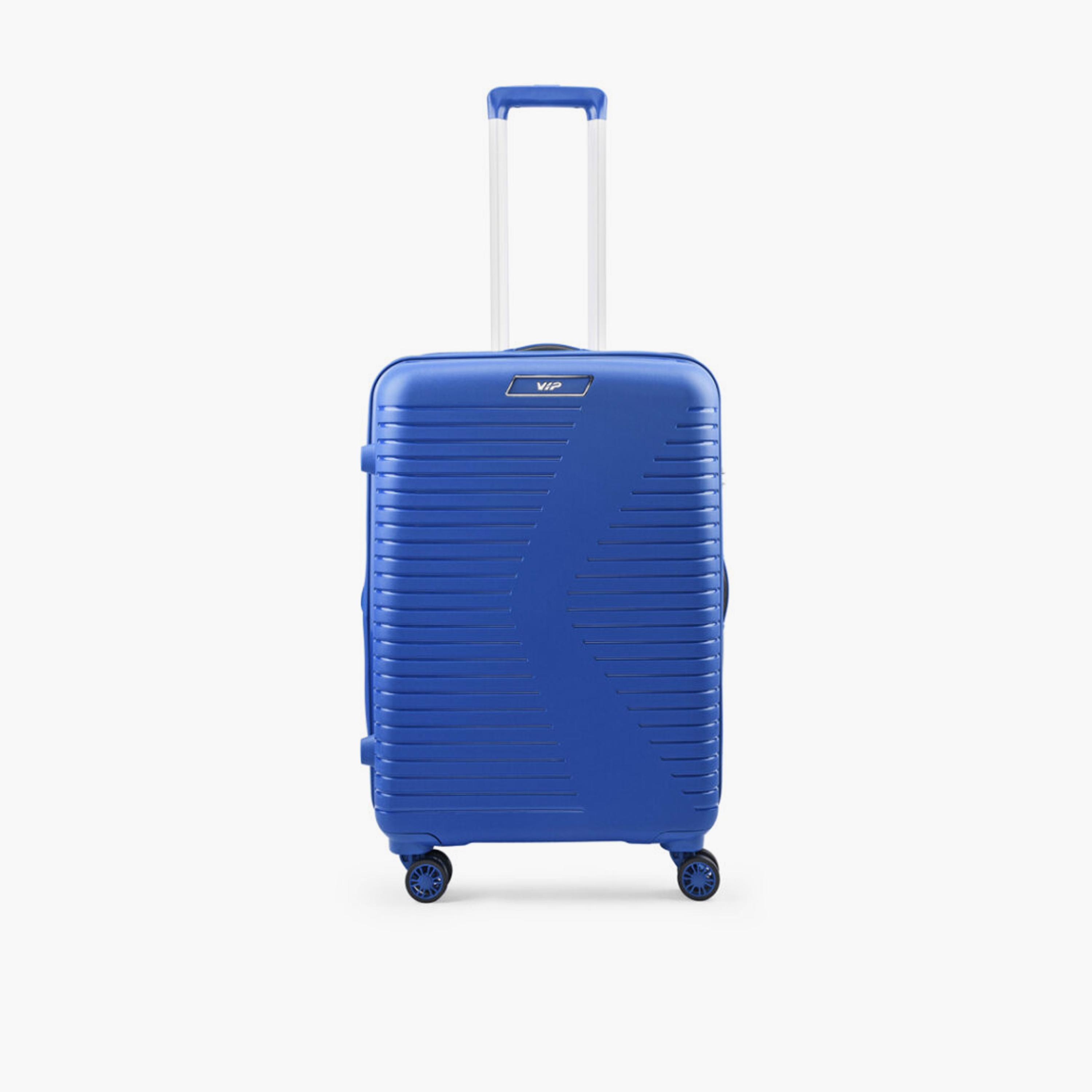 VIP Karl Plus 66 CM Medium Check-in Polypropylene Hard Sided 4-Wheeler Spinner Trolley Bag with TSA-approved Combination Lock | VIP KARL PLUS-travel-luggagesandbags-luggage-image-1