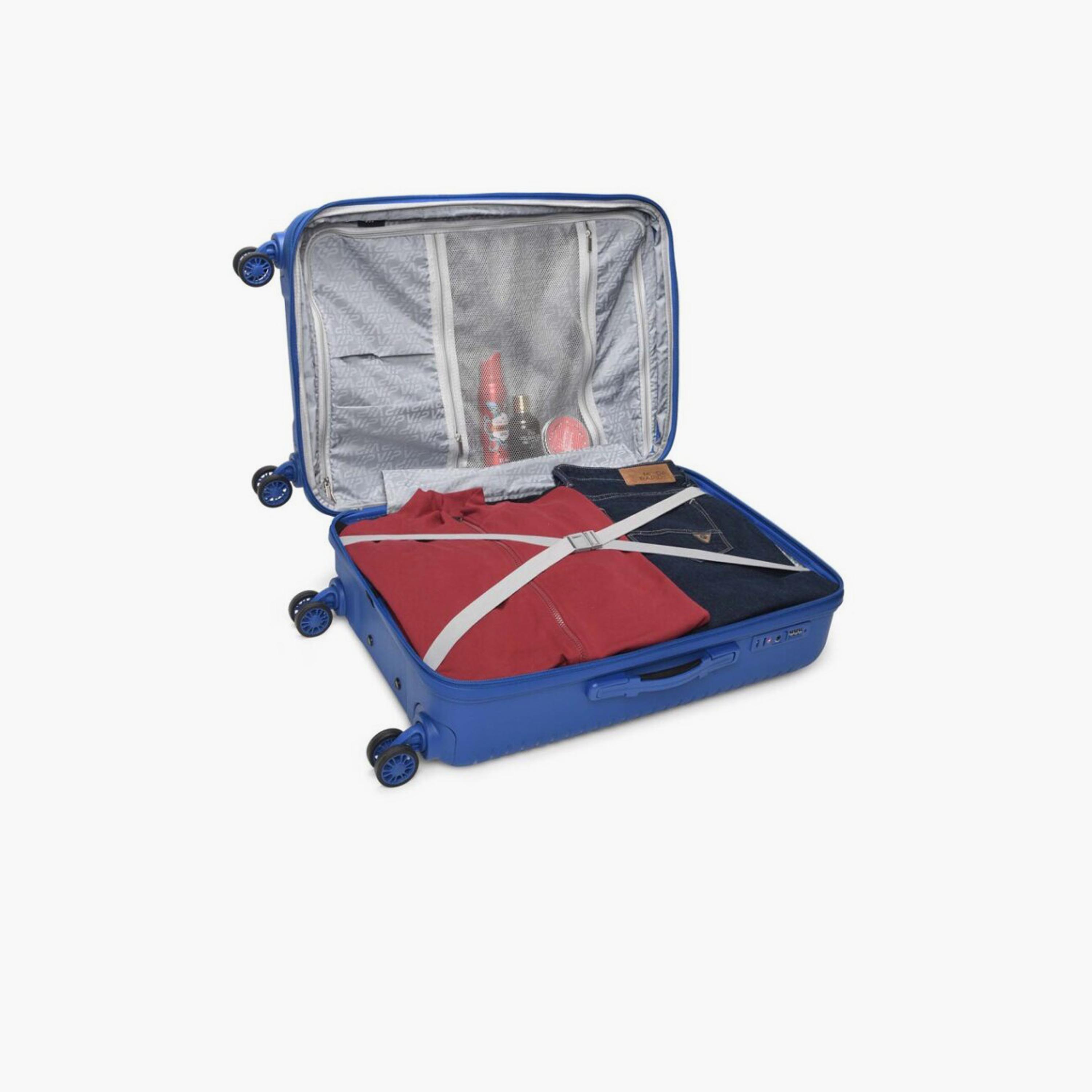 VIP Karl Plus 66 CM Medium Check-in Polypropylene Hard Sided 4-Wheeler Spinner Trolley Bag with TSA-approved Combination Lock | VIP KARL PLUS-travel-luggagesandbags-luggage-image-5