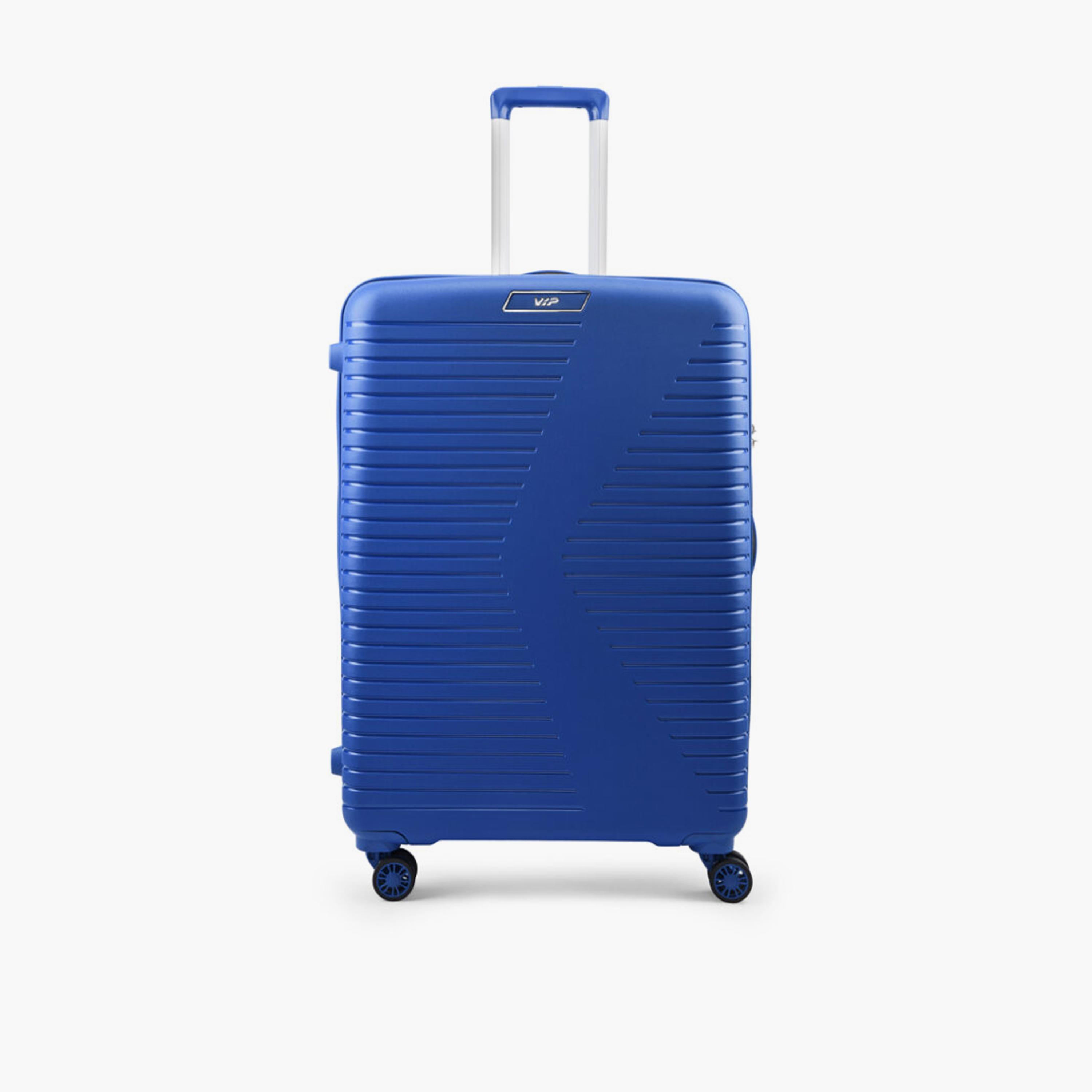 VIP Karl Plus 76 CM Large Check-in Polypropylene Hard Sided 4-Wheeler Spinner Trolley Bag with TSA-approved Combination Lock | VIP KARL PLUS-travel-luggagesandbags-luggage-image-1