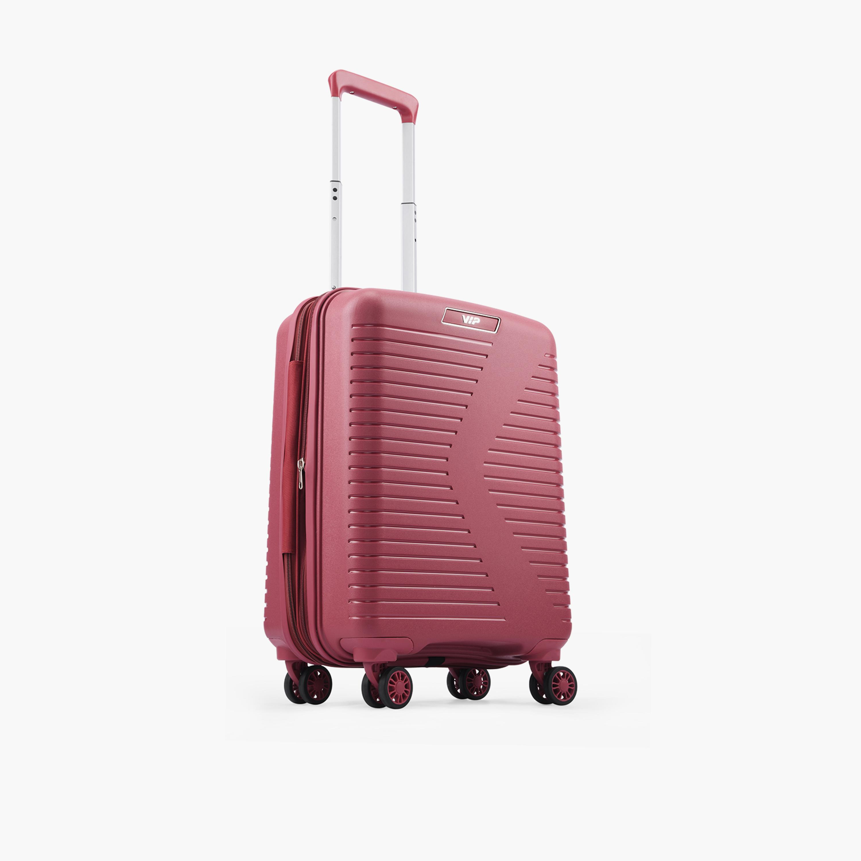 VIP Karl Plus 55 CM Small Cabin Polypropylene Hard Sided 4-Wheeler Spinner Trolley Bag with TSA-approved Combination Lock | VIP KARL PLUS-travel-luggagesandbags-luggage-image-7