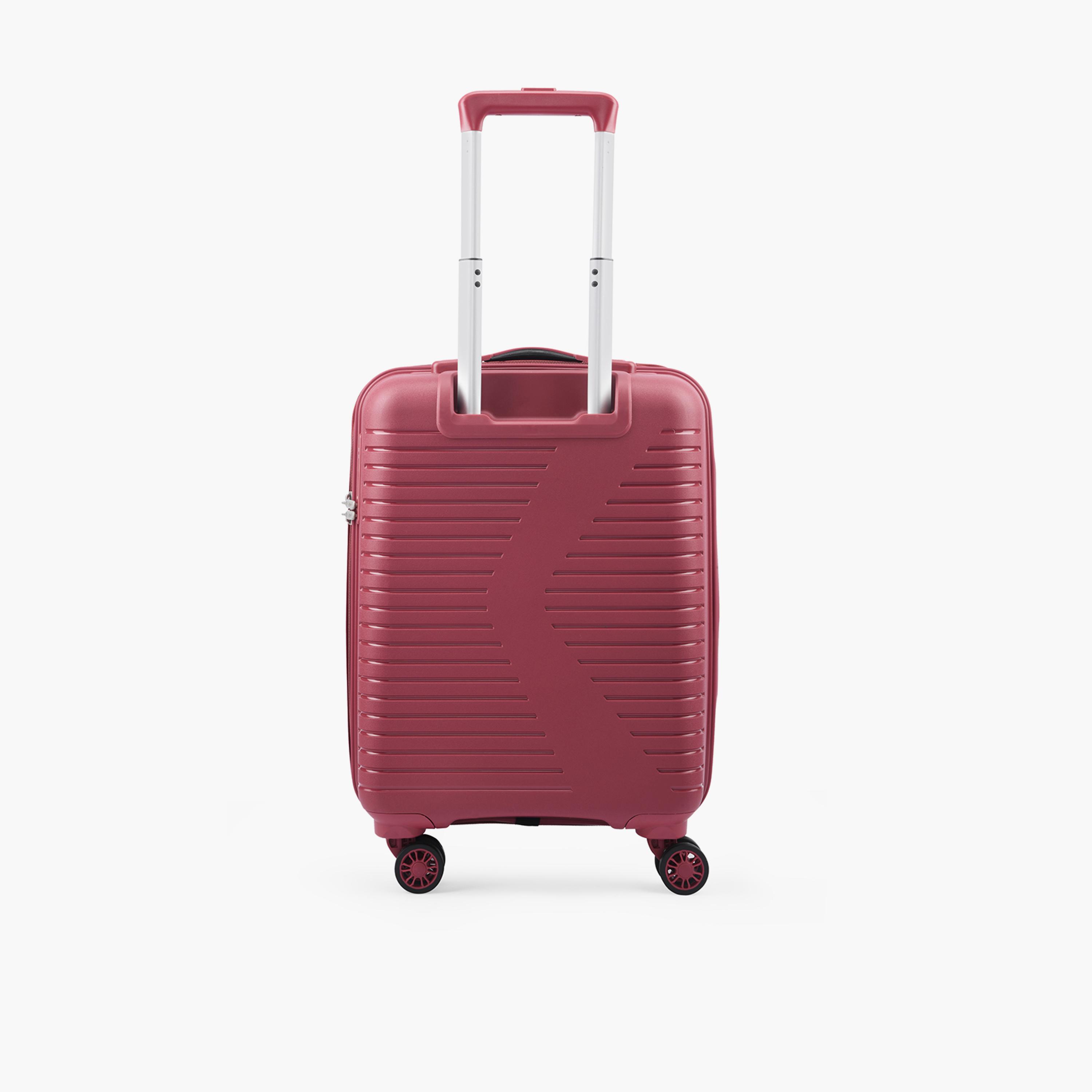 VIP Karl Plus 55 CM Small Cabin Polypropylene Hard Sided 4-Wheeler Spinner Trolley Bag with TSA-approved Combination Lock | VIP KARL PLUS-travel-luggagesandbags-luggage-image-8