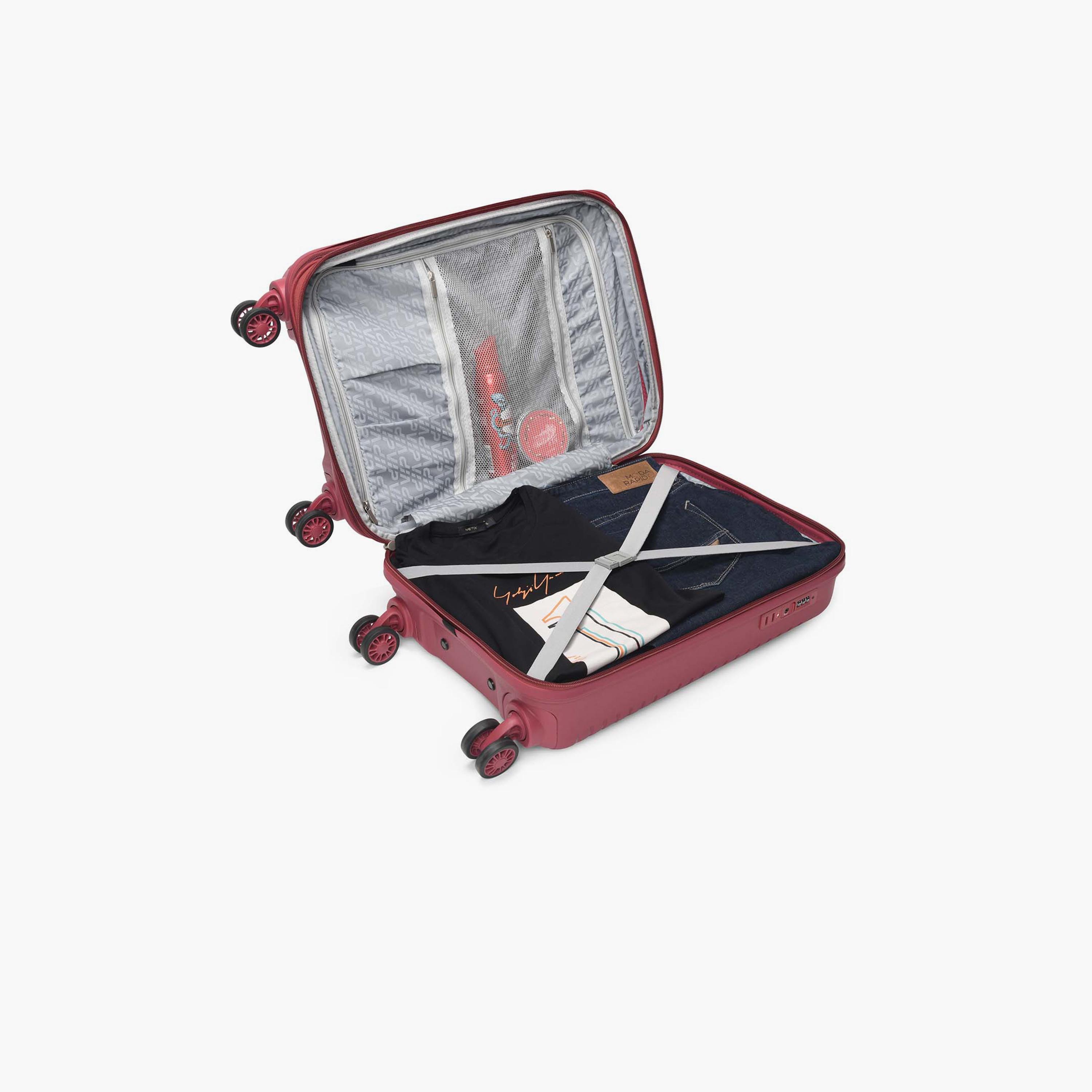 VIP Karl Plus 66 CM Medium Check-in Polypropylene Hard Sided 4-Wheeler Spinner Trolley Bag with TSA-approved Combination Lock | VIP KARL PLUS-travel-luggagesandbags-luggage-image-5