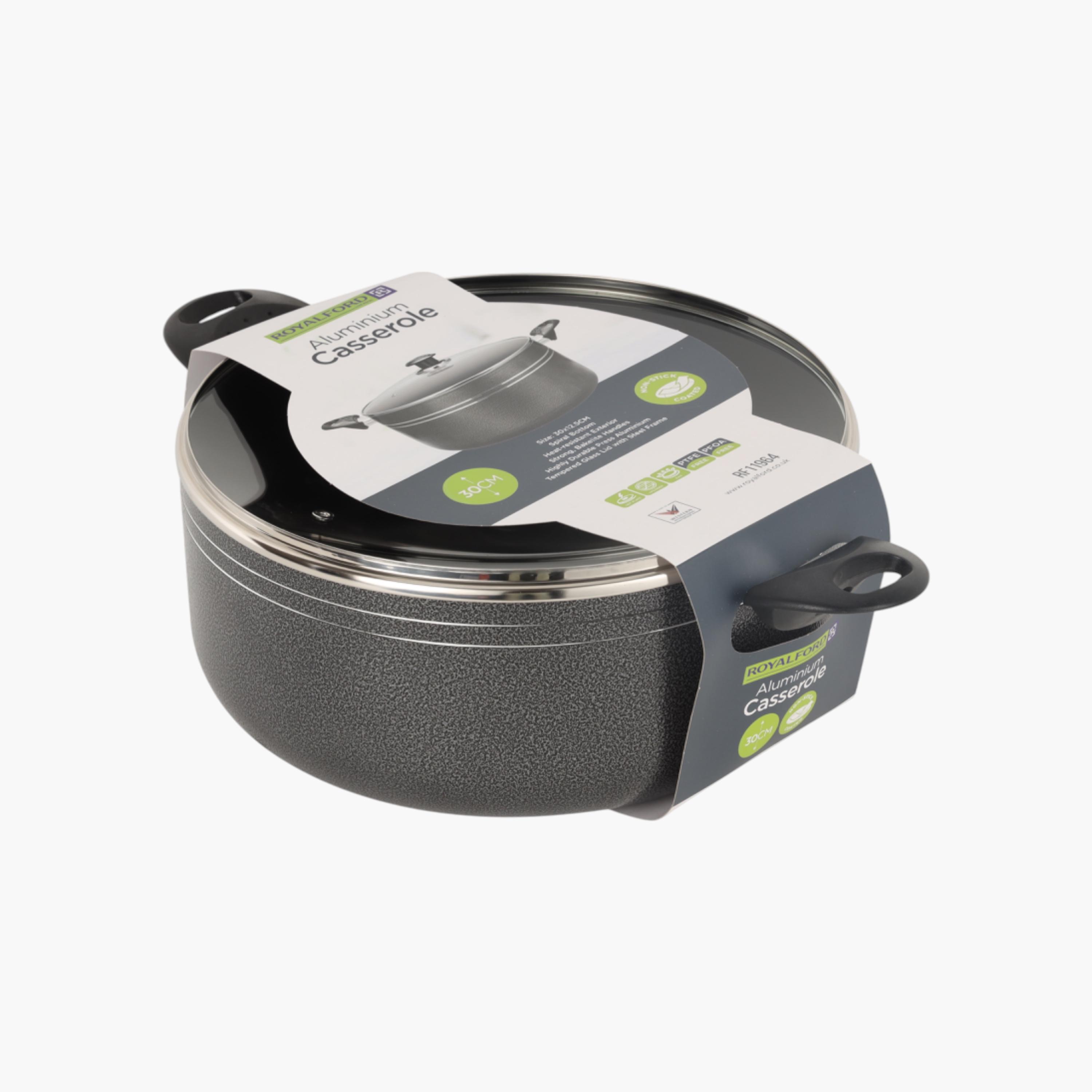 RF11964 Aluminium Casserole - 30 cms-household-kitchen-cookware-potsandpans-image-2