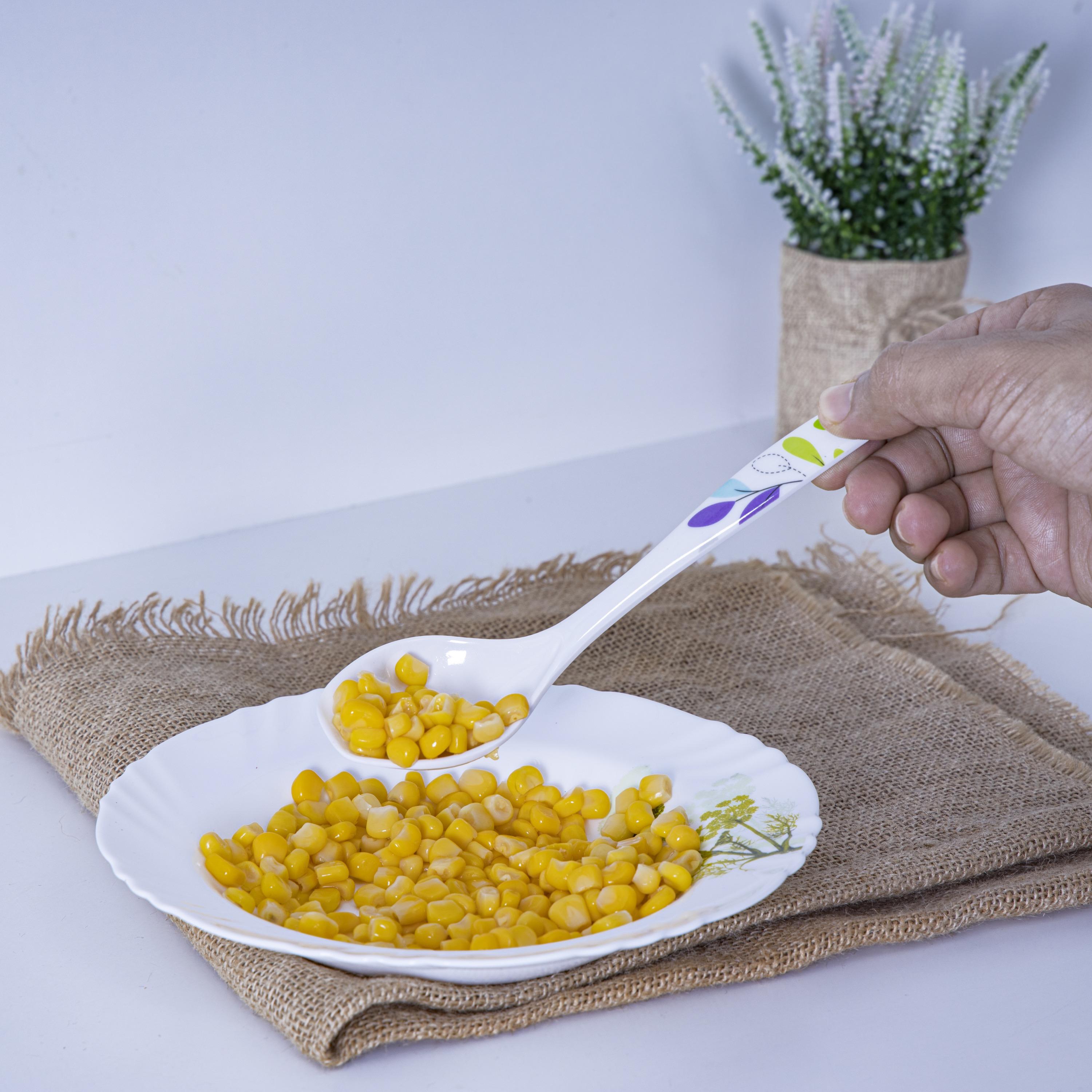 ملعقة تقديم ميلامين بطبعات ورق شجر من رويال فورد-household-kitchen-kitchentoolsandutensils-cookingutensils-image-9