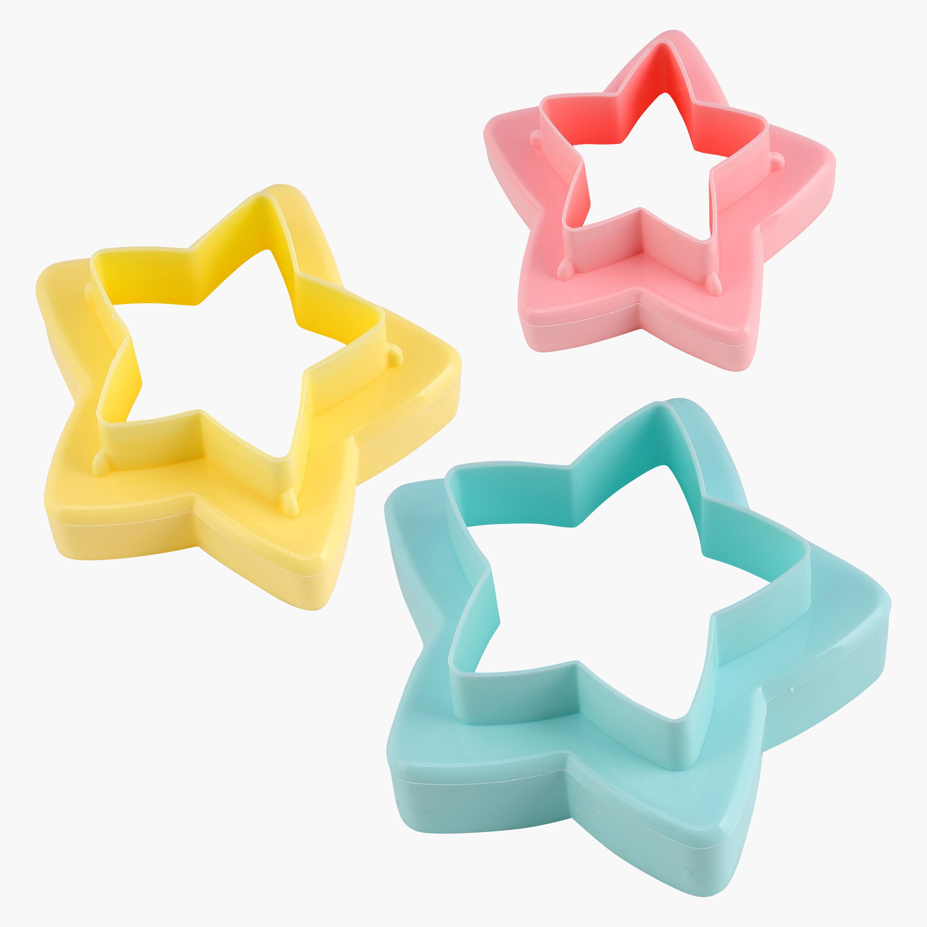 Star 3-Piece Double Side Cookie Cutter Set-household-kitchen-bakeware-bakingtoolsandaccessories-image-4