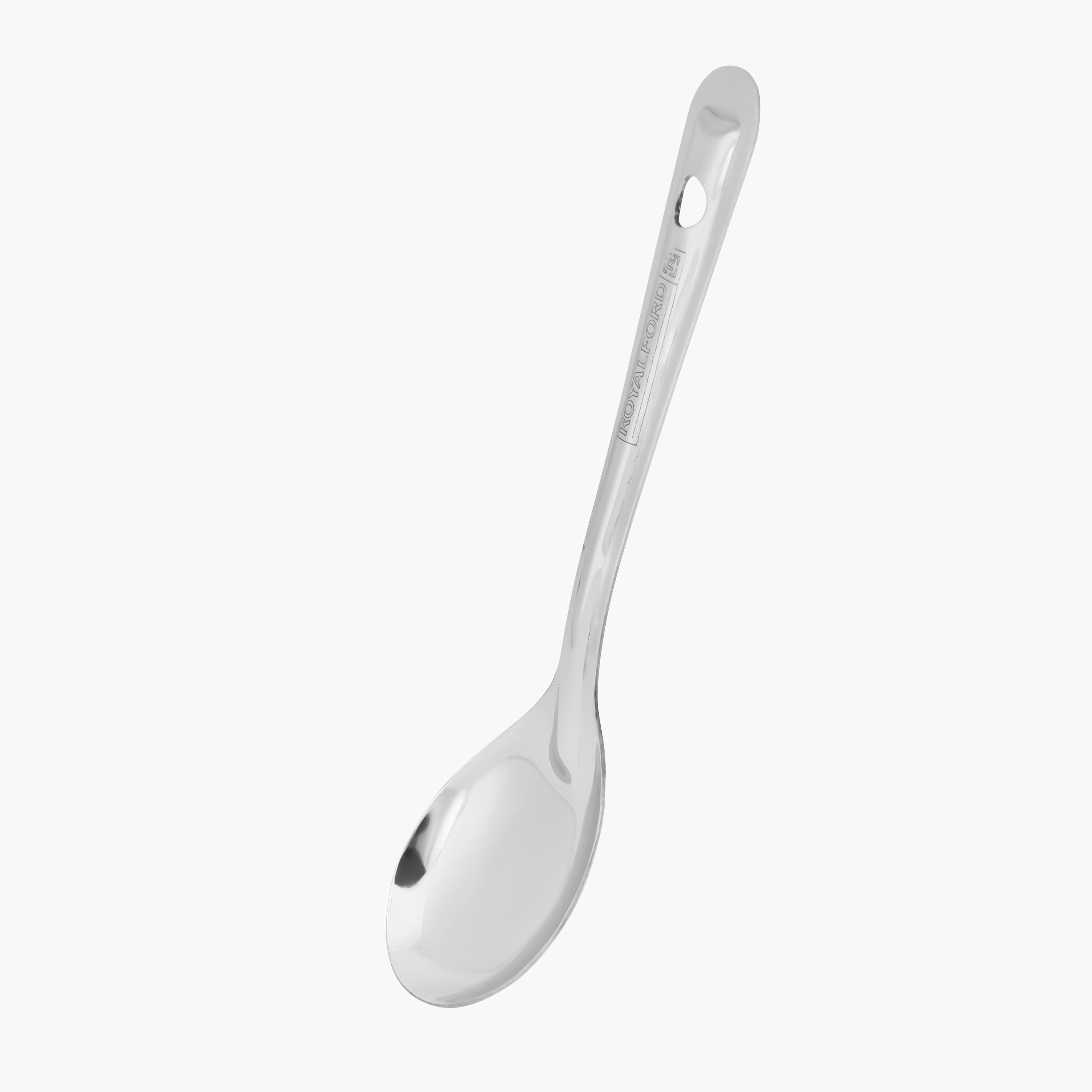 Stainless Steel Basting Serving Spoon-household-kitchen-kitchentoolsandutensils-cookingutensils-image-2