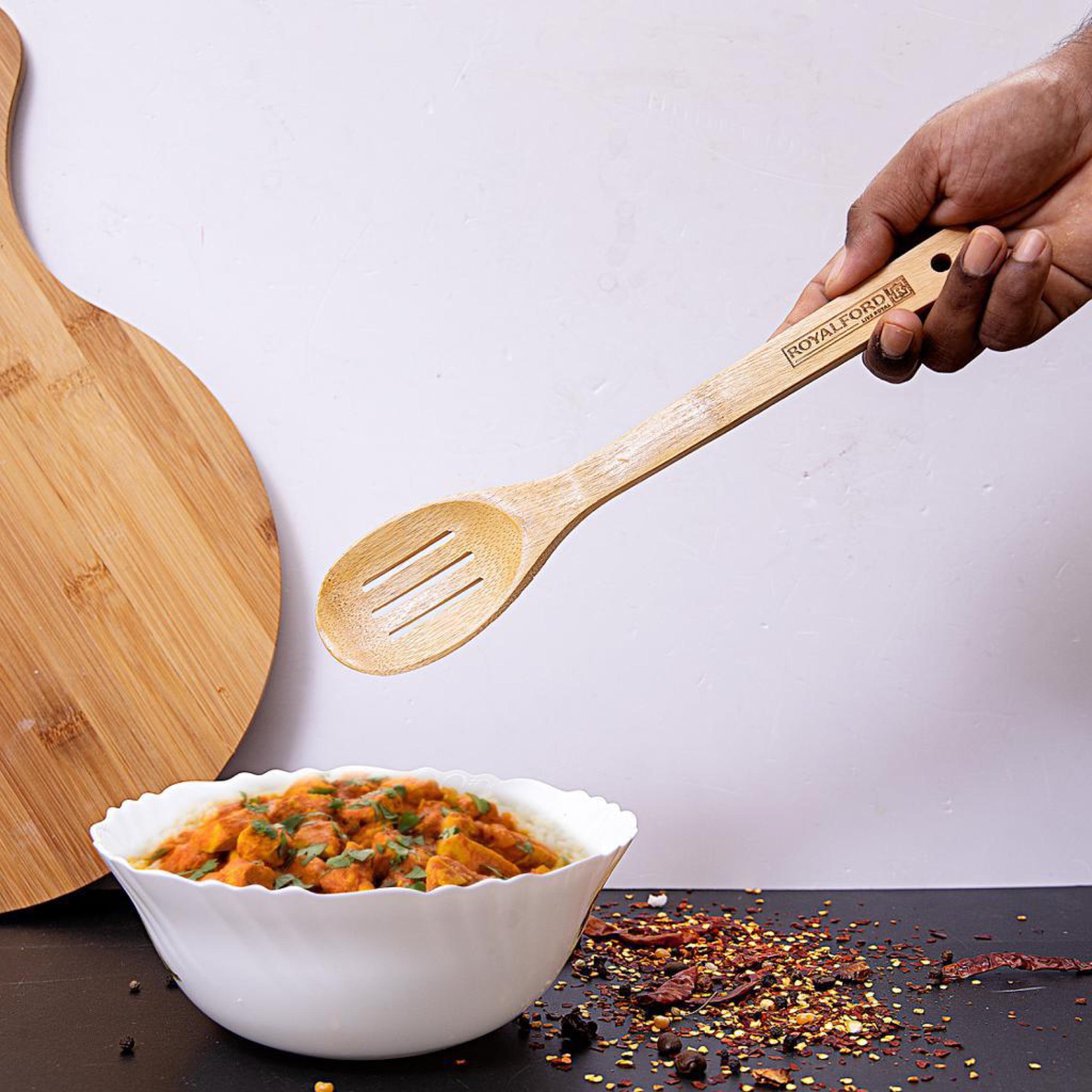 Royalford Bamboo Skimmer-household-kitchen-kitchentoolsandutensils-foodservingtools-image-6