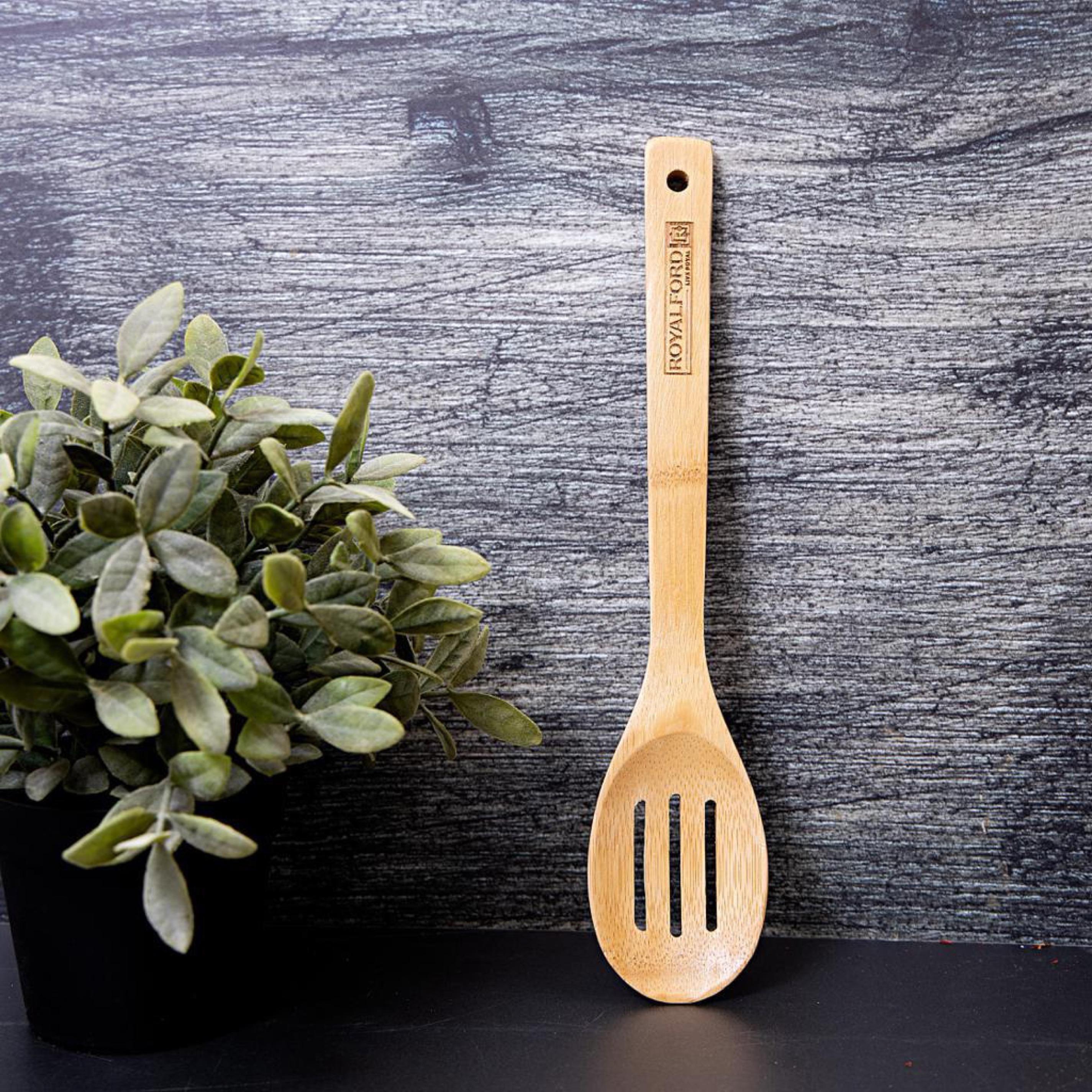Royalford Bamboo Skimmer-household-kitchen-kitchentoolsandutensils-foodservingtools-image-8