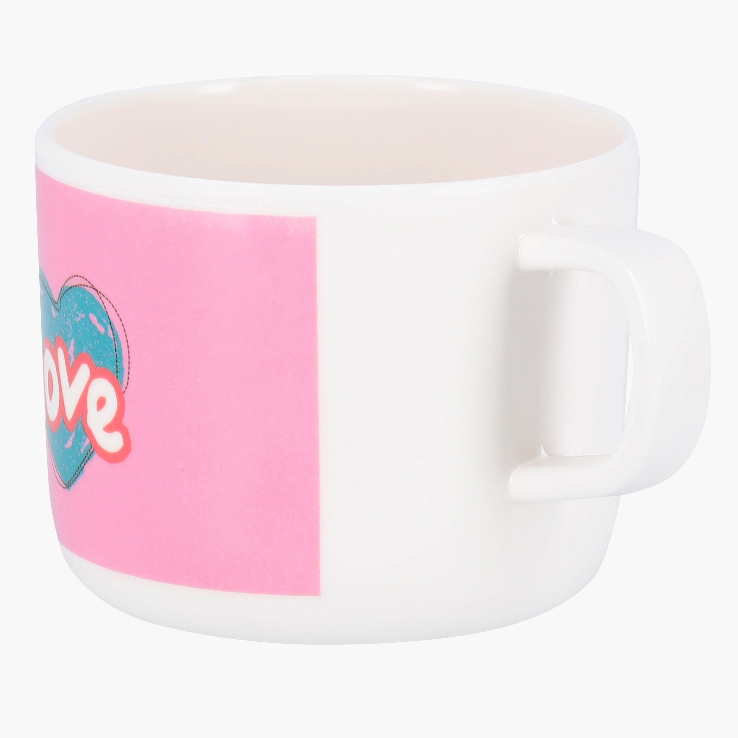 Heart Print Melamine Cup - 220 ml-household-dining-teaandcoffee-mugsandcups-image-4