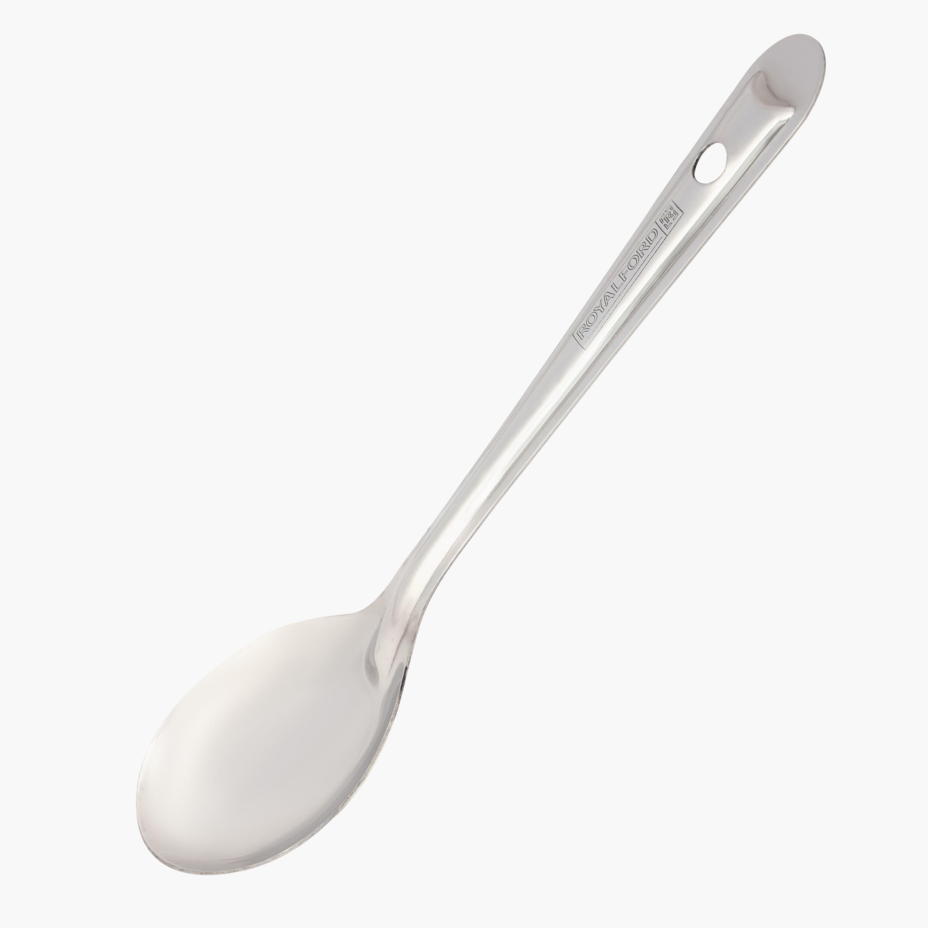 Stainless Steel Basting Serving Spoon-household-kitchen-kitchentoolsandutensils-cookingutensils-image-2