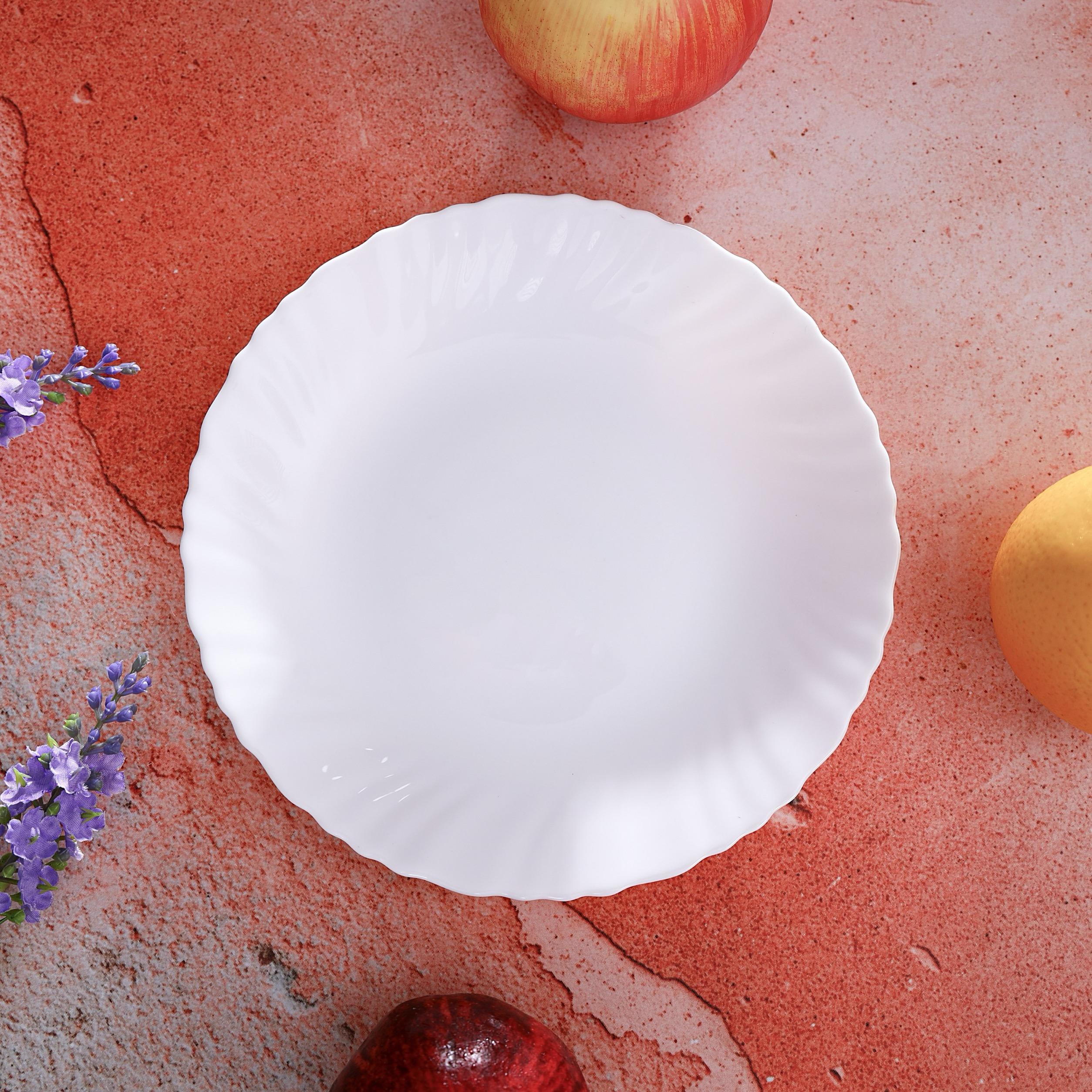 Opalware Dessert Plate - 8 inches-household-dining-dinnerware-plates-image-8