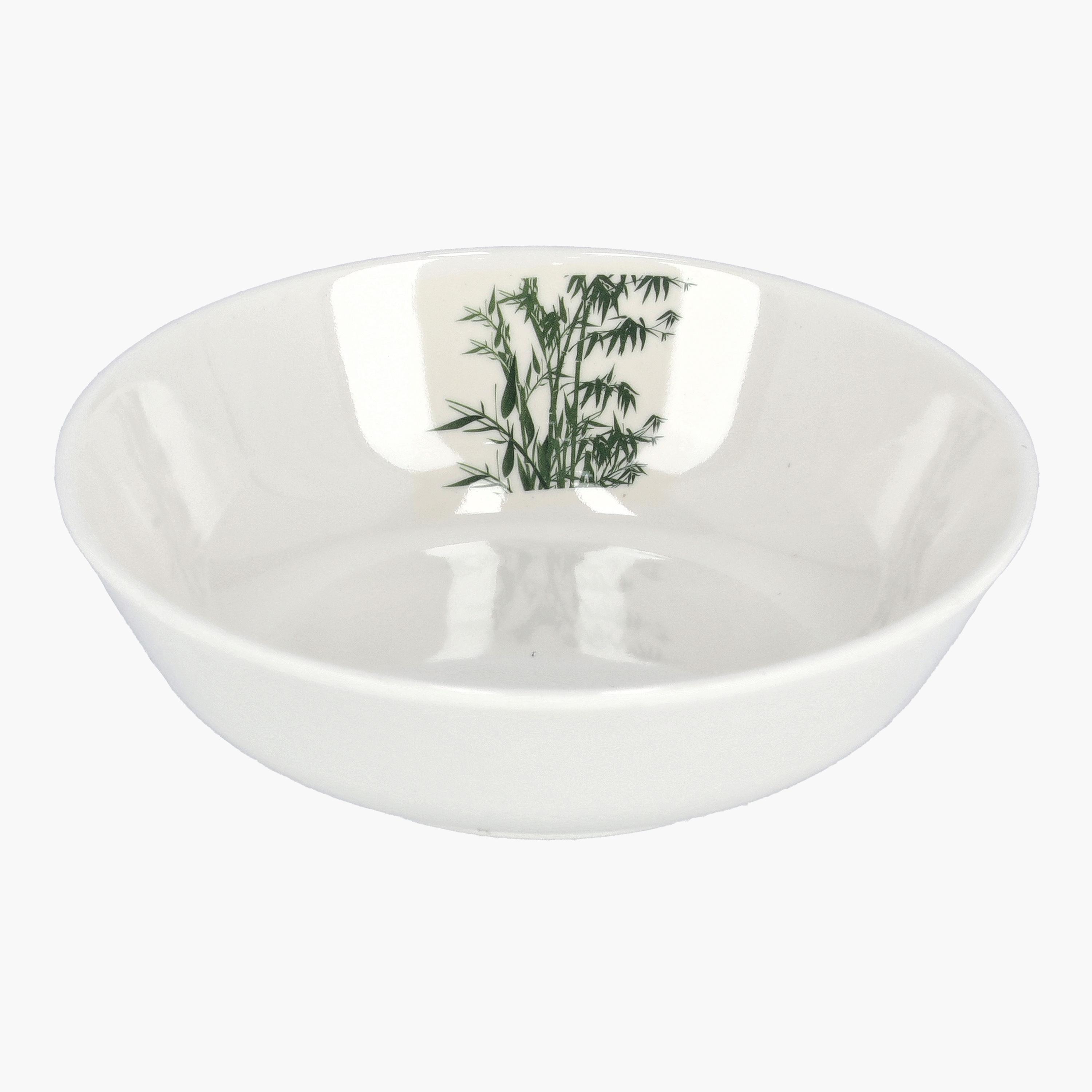 وعاء تقديم ميلامين بطبعات خيزران من رويال فورد-household-dining-dinnerware-bowls-image-1