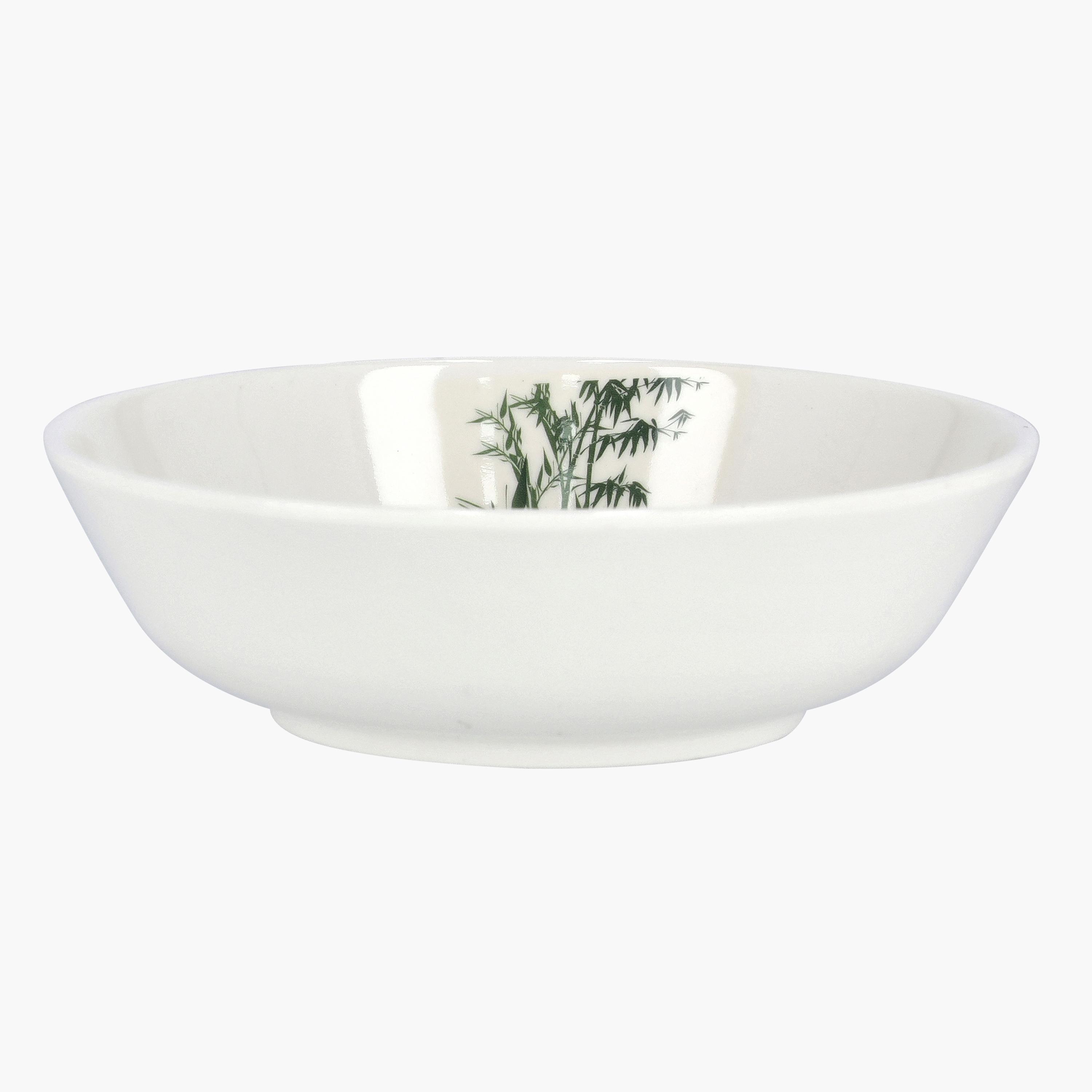 وعاء تقديم ميلامين بطبعات خيزران من رويال فورد-household-dining-dinnerware-bowls-image-2