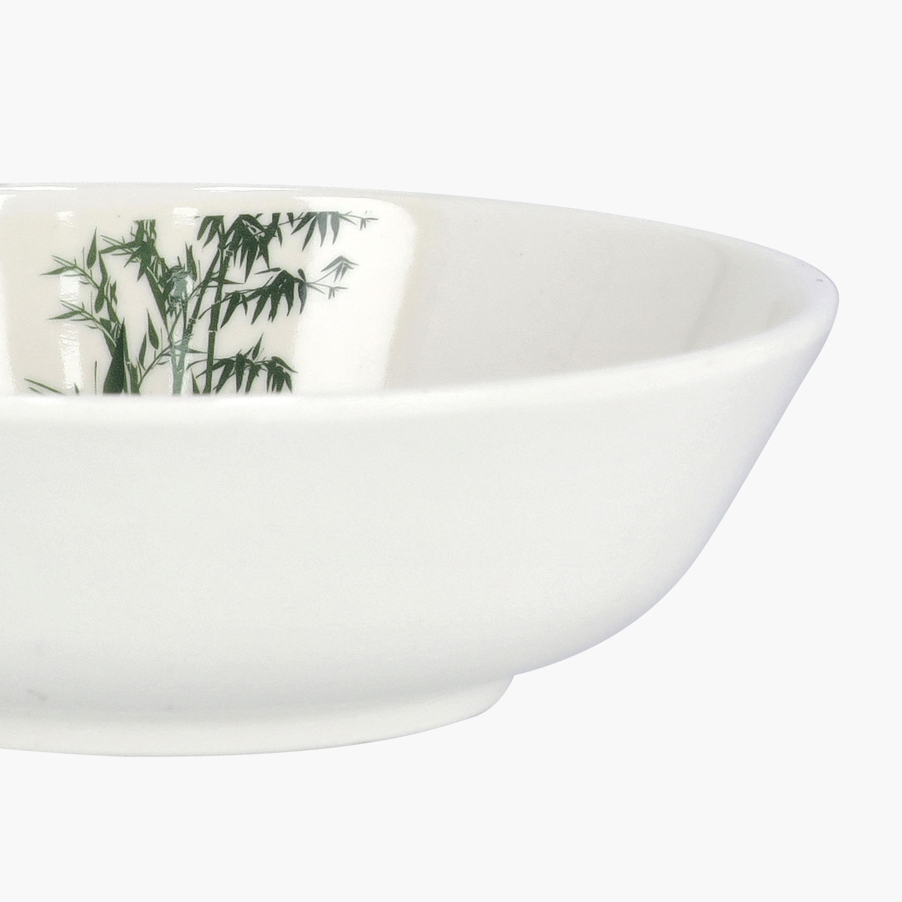 وعاء تقديم ميلامين بطبعات خيزران من رويال فورد-household-dining-dinnerware-bowls-image-4