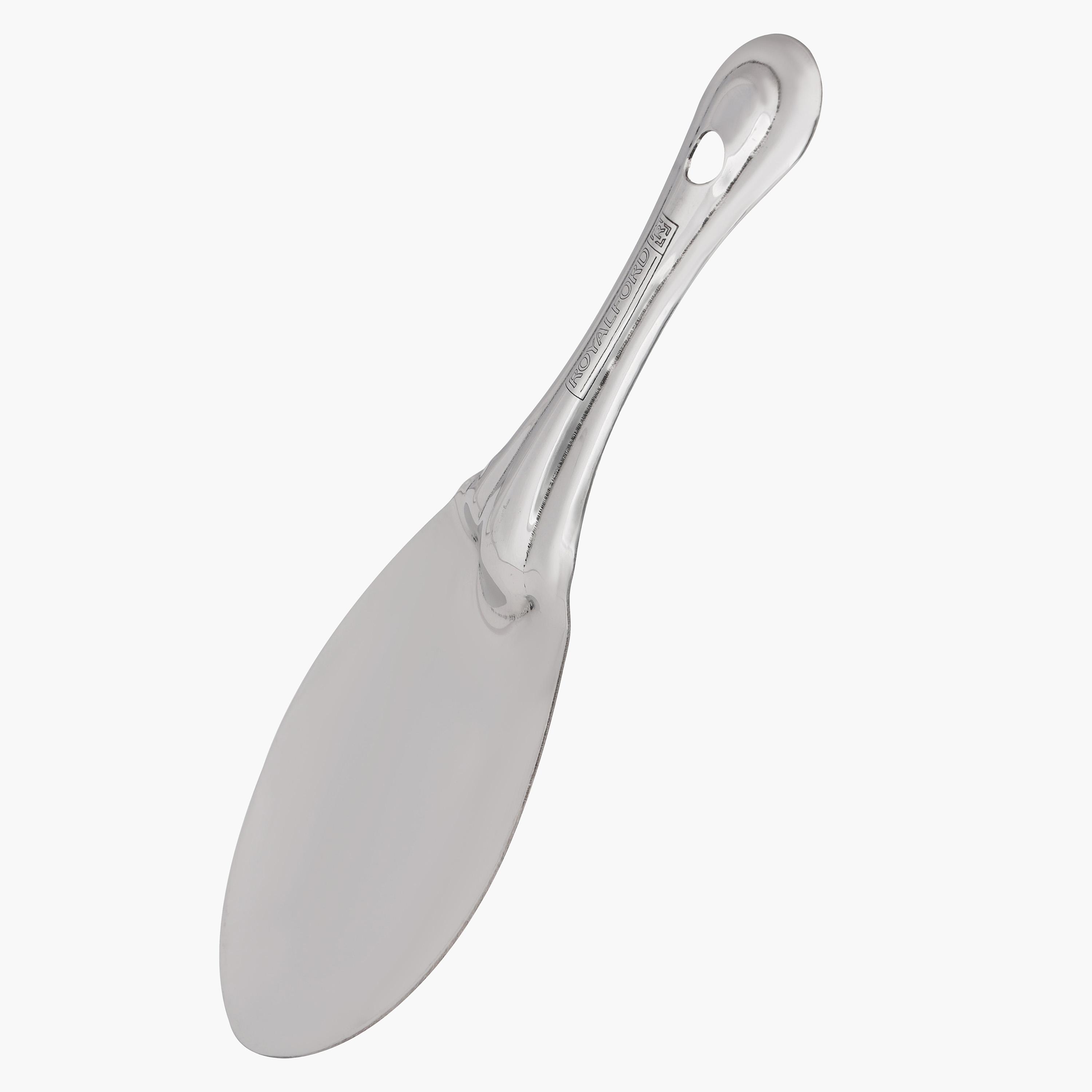 Stainless Steel Rice Spoon - 22 cms-household-kitchen-kitchentoolsandutensils-foodservingtools-image-2