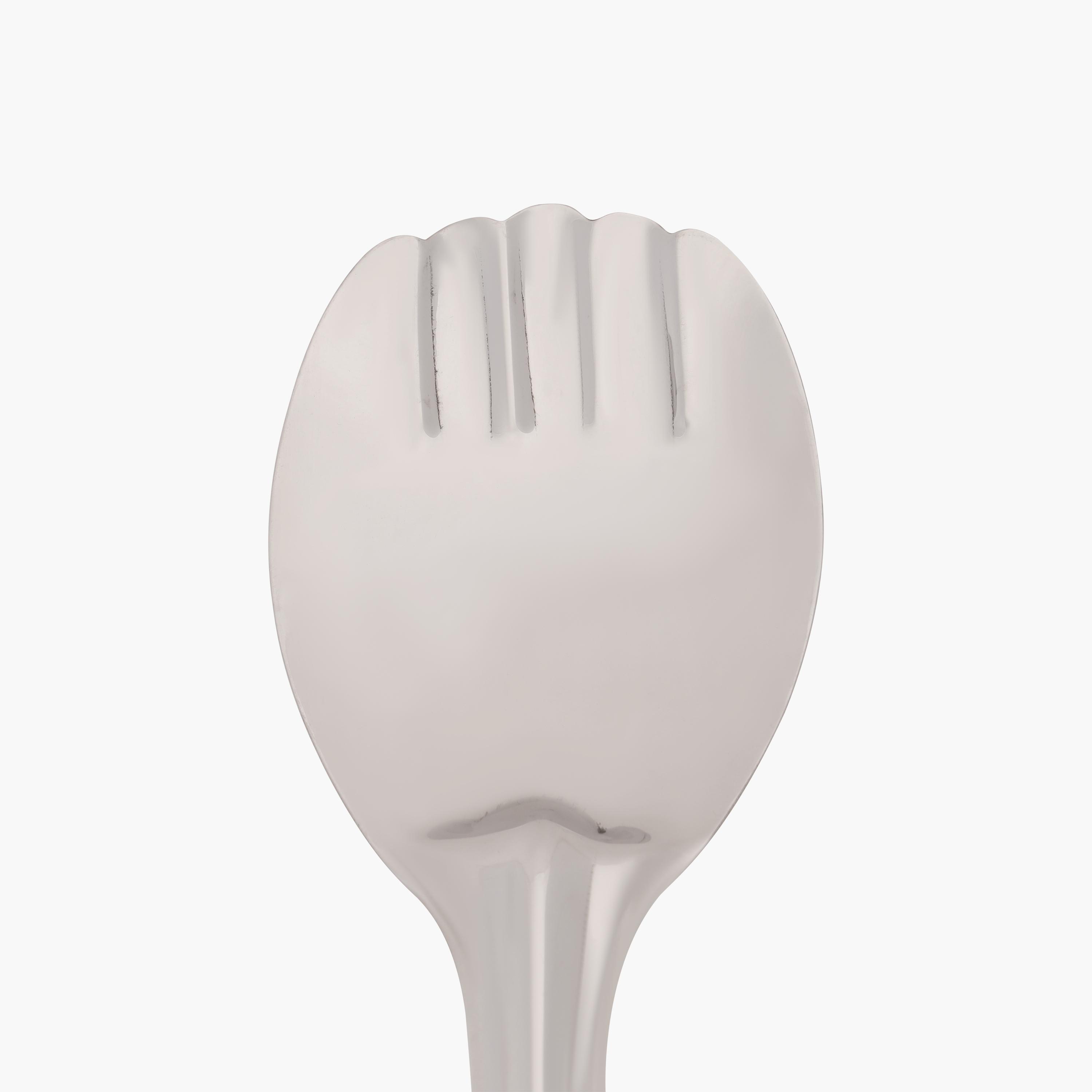 Stainless Steel Rice Spoon - 22 cms-household-kitchen-kitchentoolsandutensils-foodservingtools-image-3