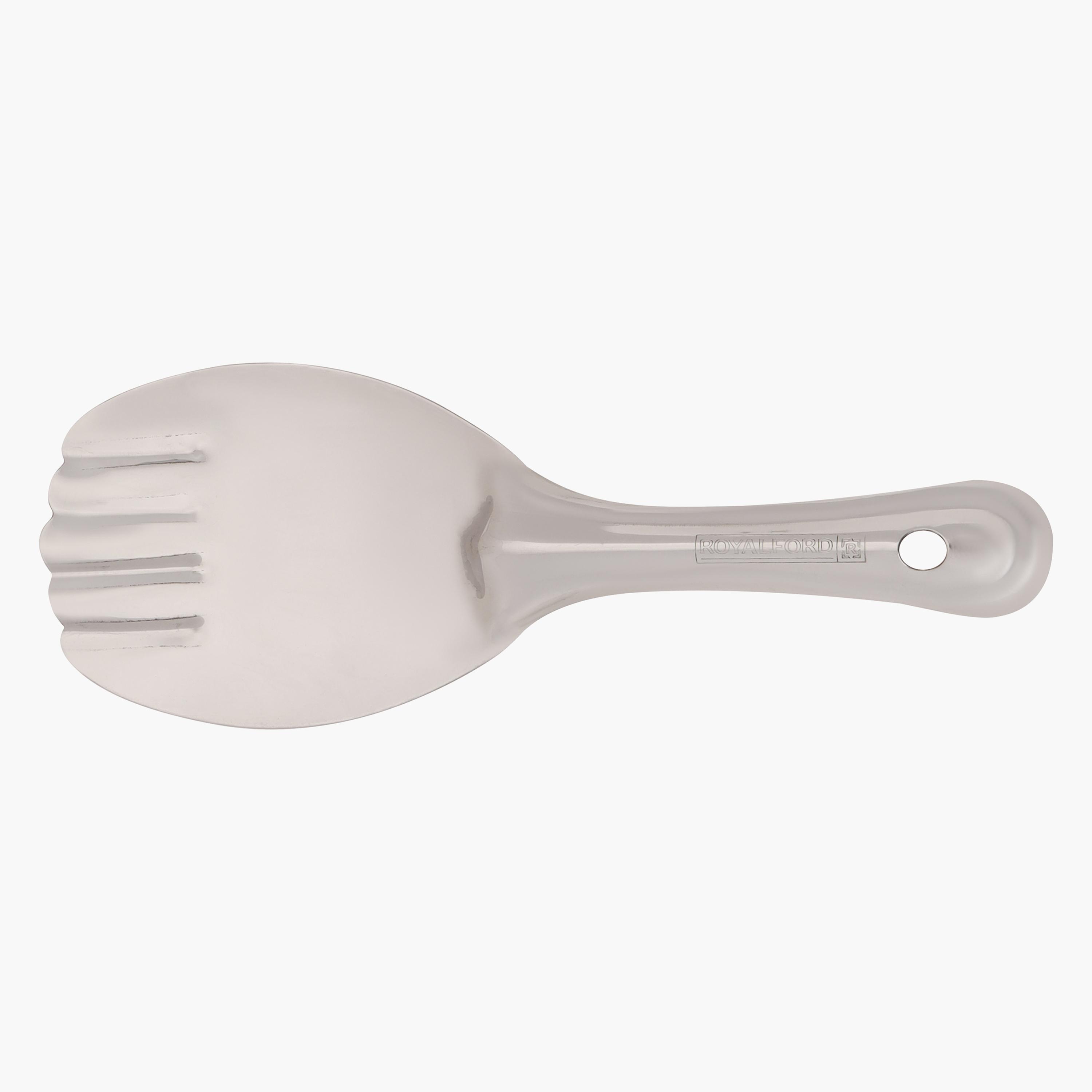 Stainless Steel Rice Spoon - 22 cms-household-kitchen-kitchentoolsandutensils-foodservingtools-image-4