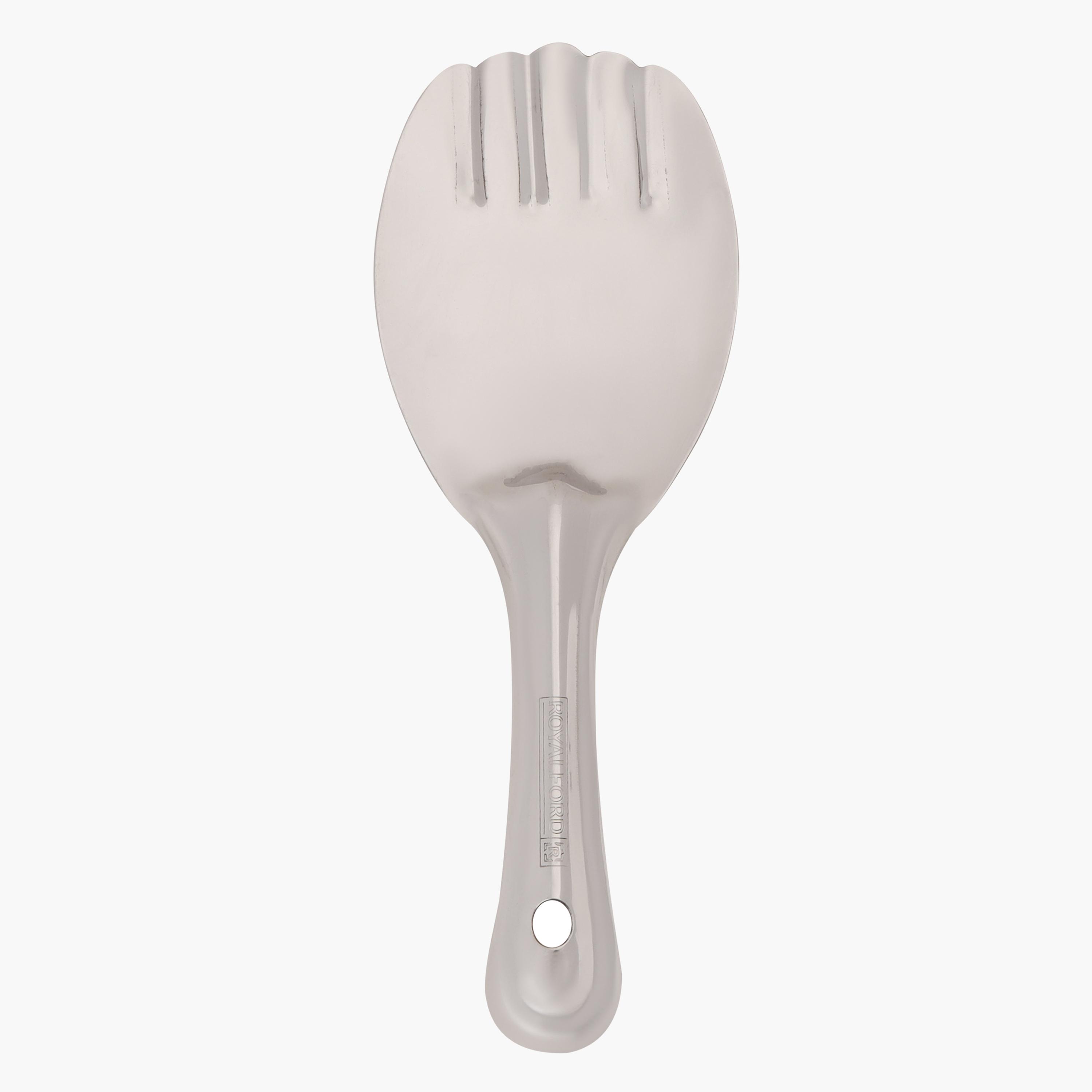 Stainless Steel Rice Spoon - 22 cms-household-kitchen-kitchentoolsandutensils-foodservingtools-image-5