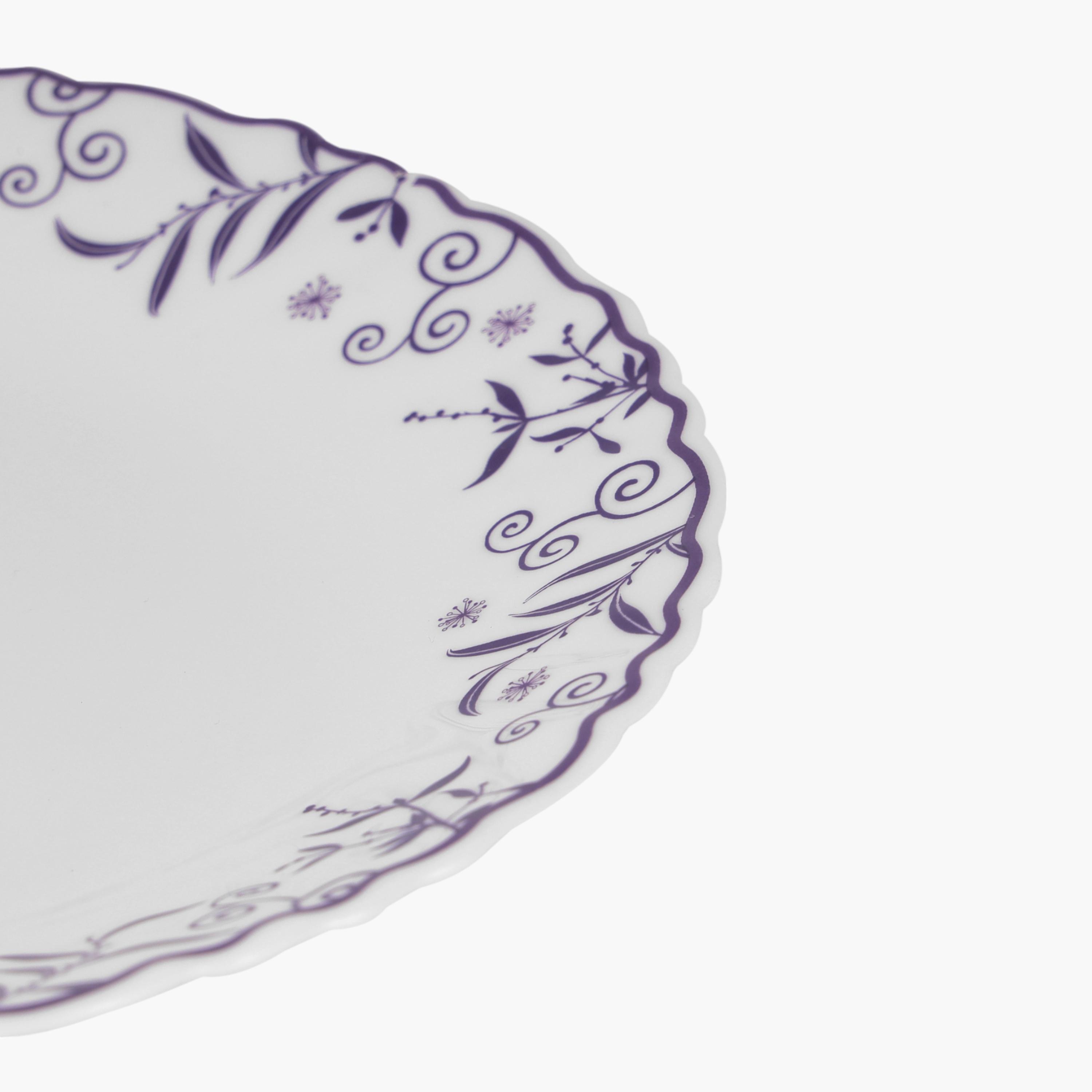 صحن حلوى أوبال وير بطبعات من رويال فورد - 19 سم-household-dining-dinnerware-plates-image-3