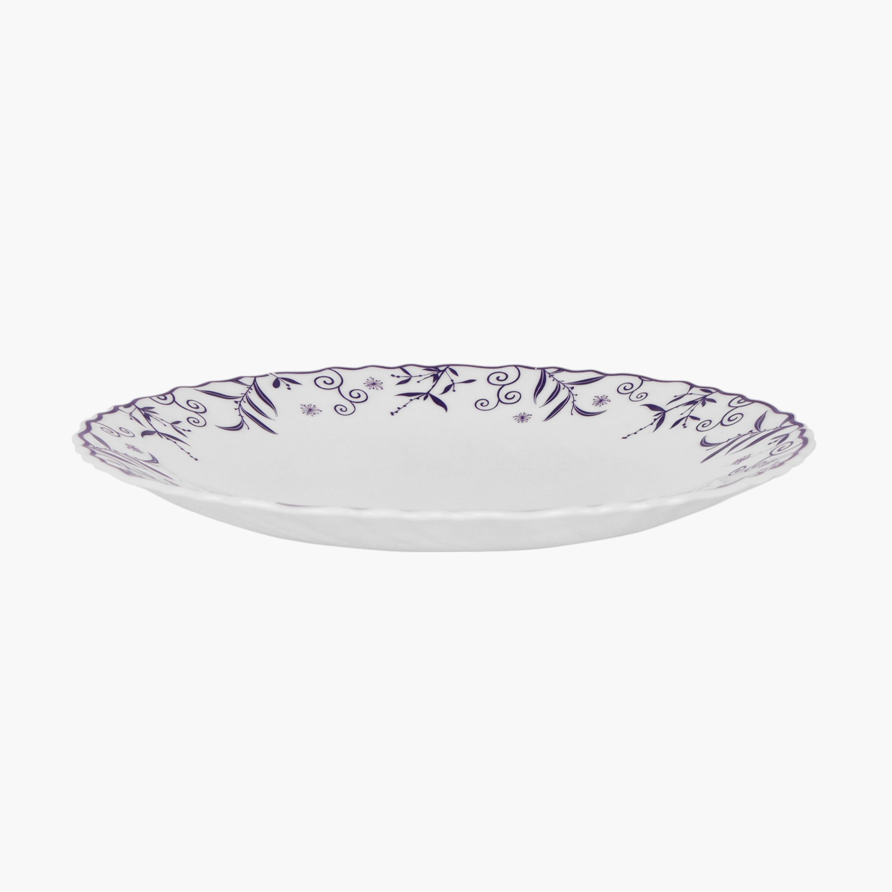 صحن حلوى أوبال وير بطبعات من رويال فورد - 19 سم-household-dining-dinnerware-plates-image-4