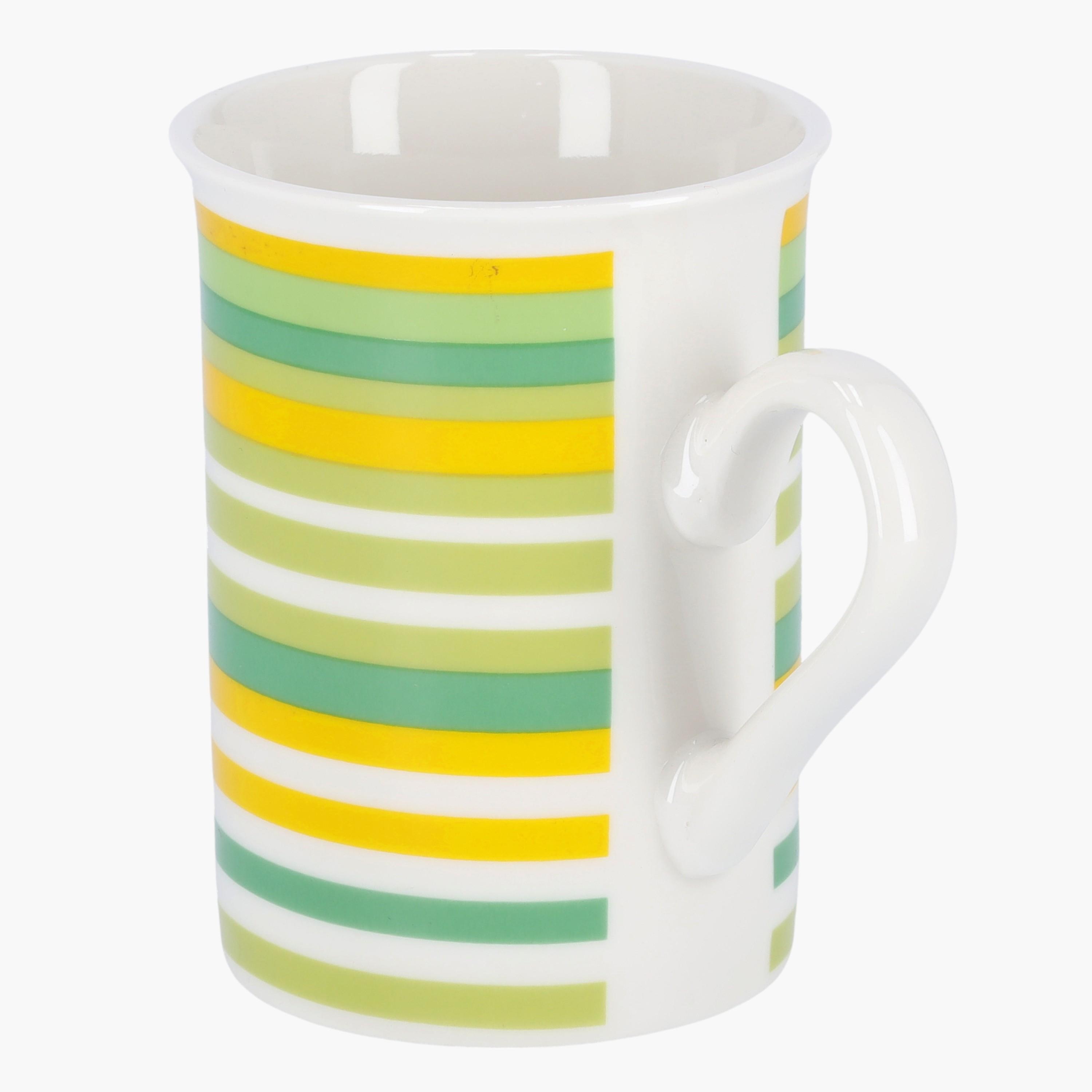 Striped Ceramic Mug with Handle - 296 ml-household-dining-teaandcoffee-mugsandcups-image-10