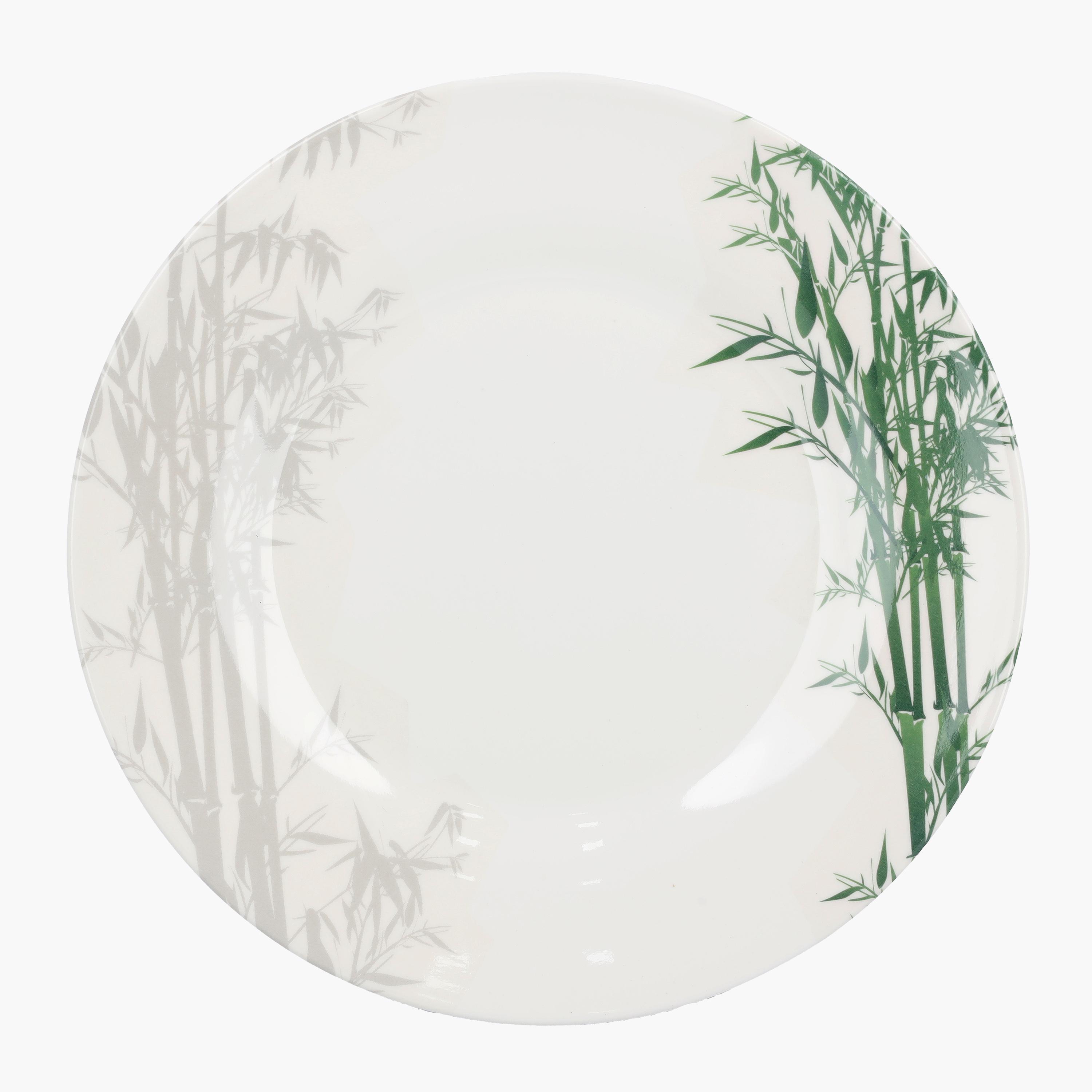 Bamboo Print Melamineware Dinner Plate-household-dining-dinnerware-plates-image-1