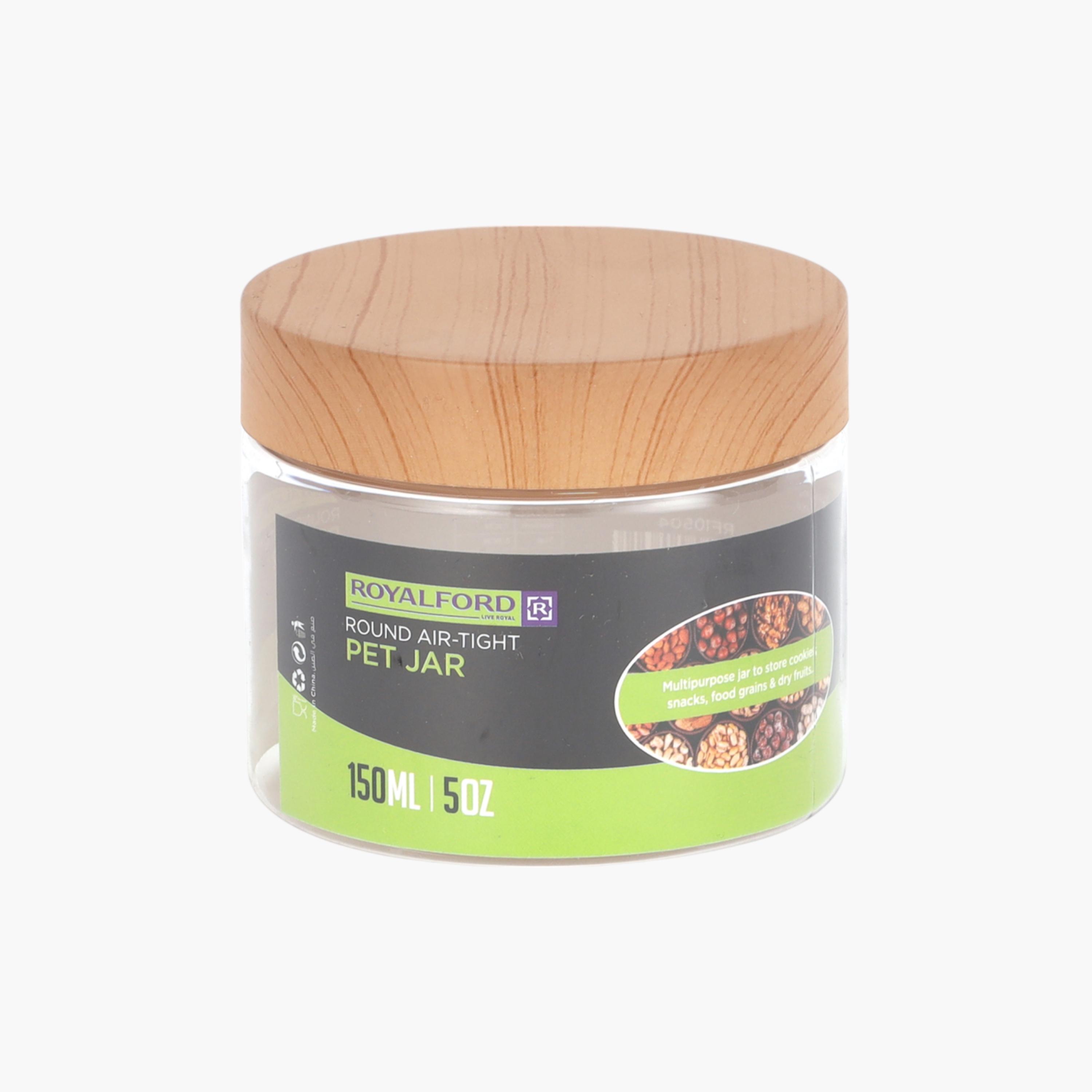 Round Air-Tight Pet Jar - 150 ml-household-kitchen-foodstorage-containers-image-2