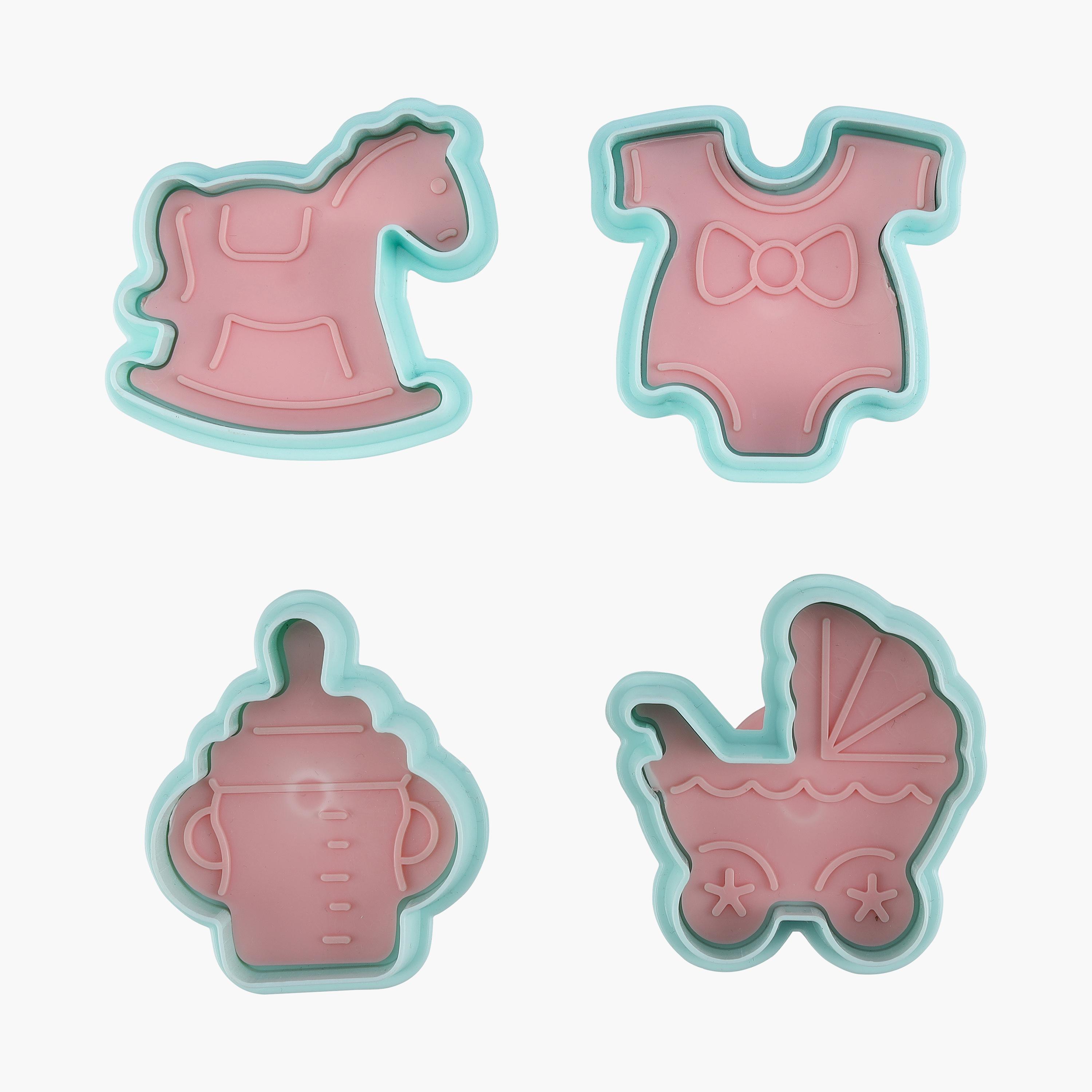 Royalford 4-Piece Welcome Baby Cookie Cutter Set-household-kitchen-bakeware-bakingtoolsandaccessories-image-1