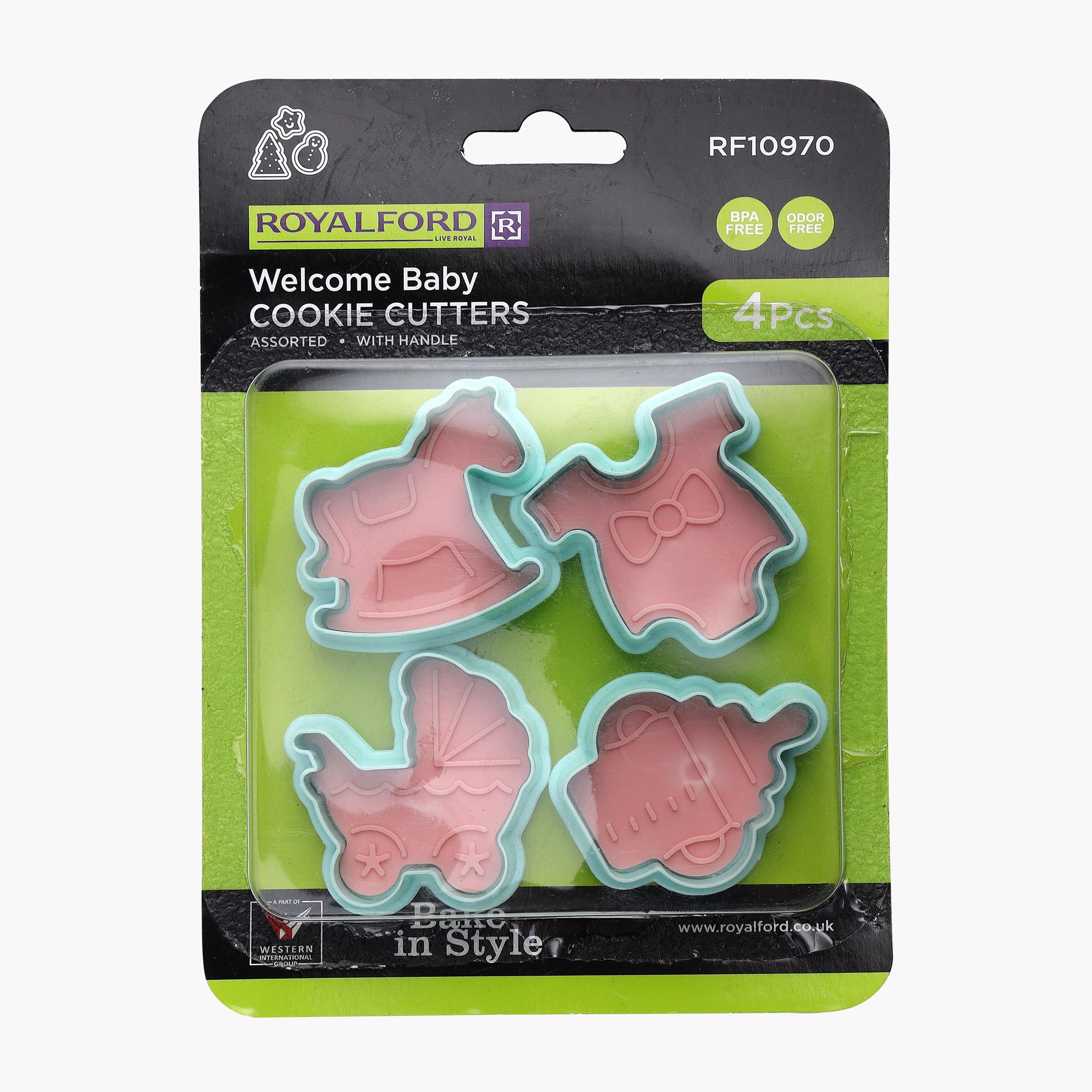 Royalford 4-Piece Welcome Baby Cookie Cutter Set-household-kitchen-bakeware-bakingtoolsandaccessories-image-6