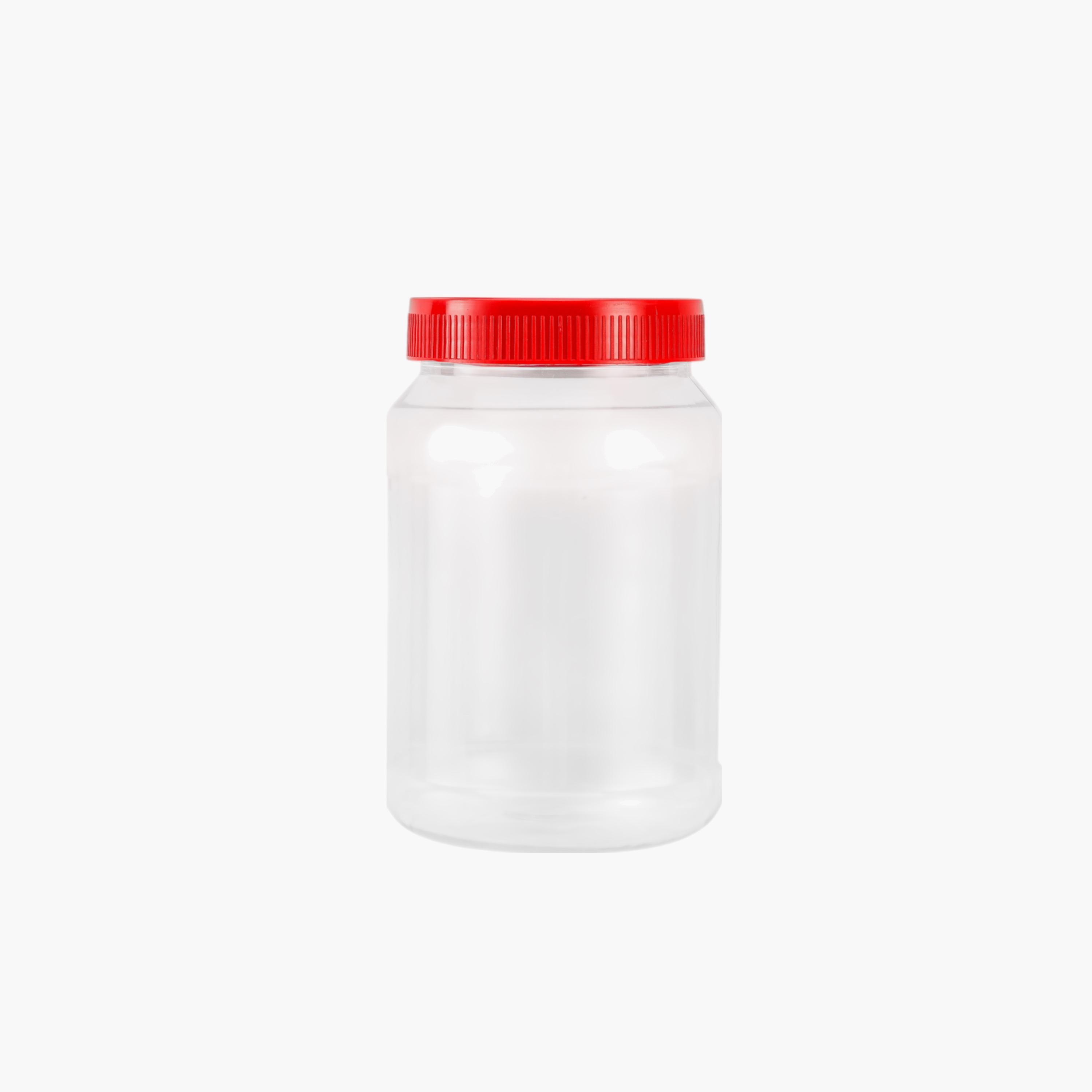 Round Air-Tight Pet Jar - 1 L-household-kitchen-foodstorage-containers-image-1