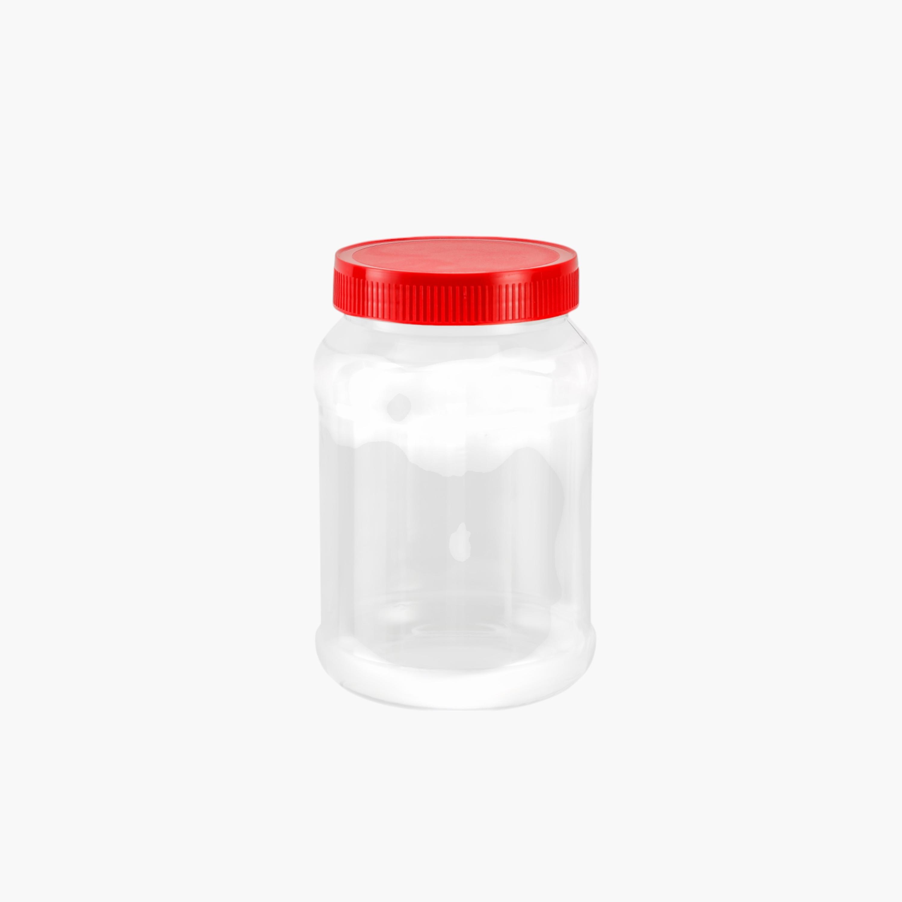 Round Air-Tight Pet Jar - 1 L-household-kitchen-foodstorage-containers-image-3