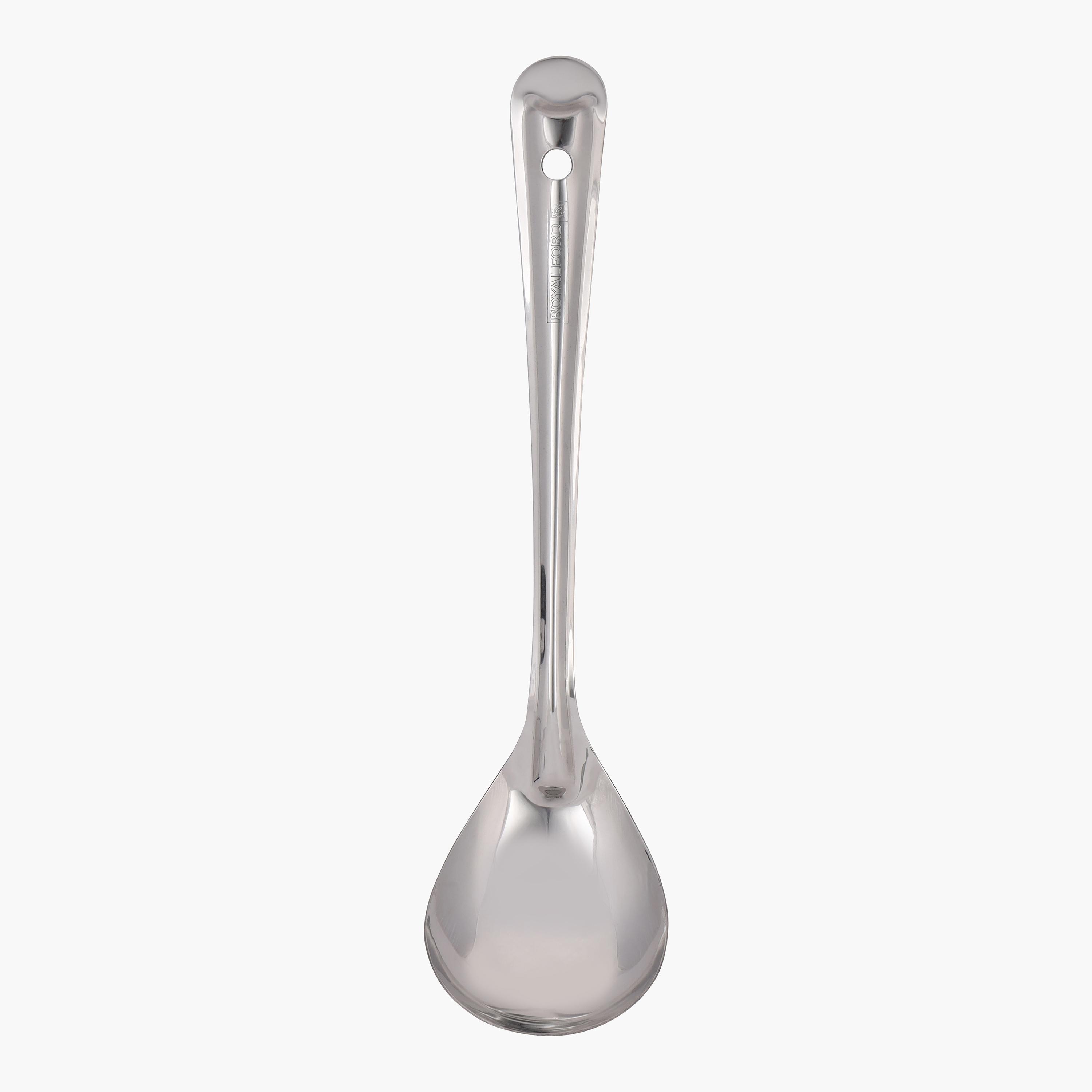 Stainless Steel Basting Spoon - 32 cms-household-kitchen-kitchentoolsandutensils-cookingutensils-image-1