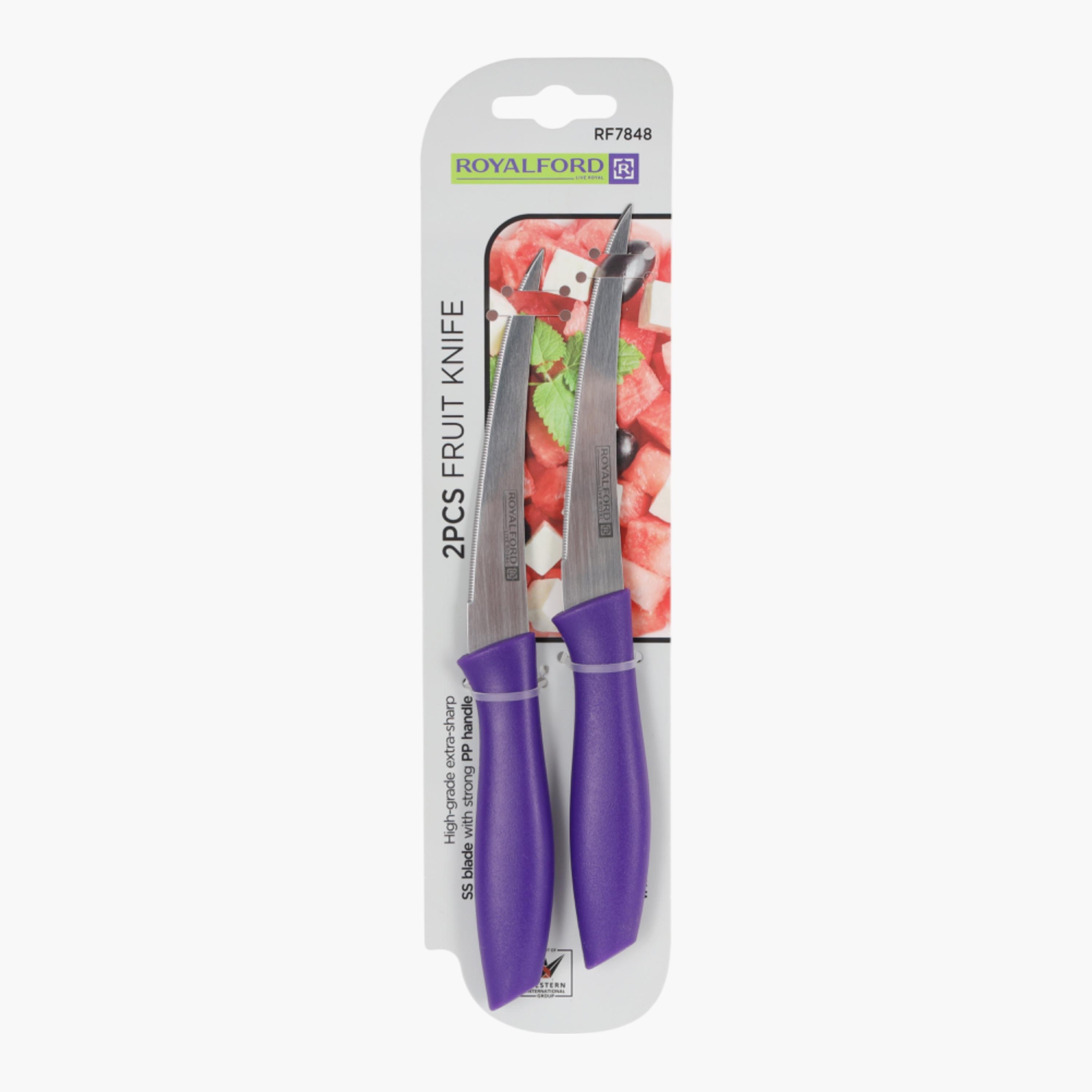 Stainless Steel Fruit Knife - Set of 2-household-kitchen-kitchentoolsandutensils-knives-image-1