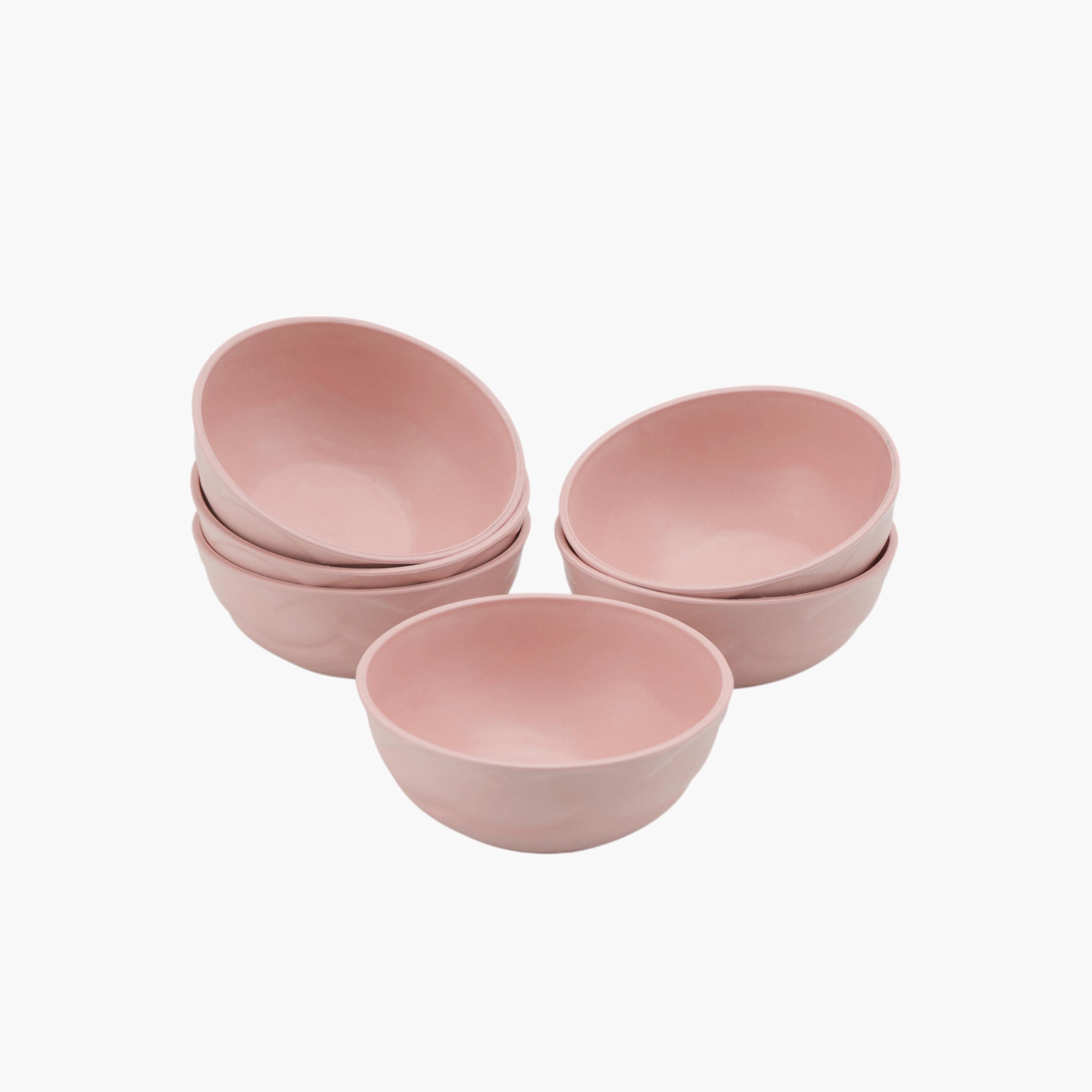 Royalford 6-Piece Solid Snack Plate Set - 11 cms-household-dining-dinnerware-bowls-image-1