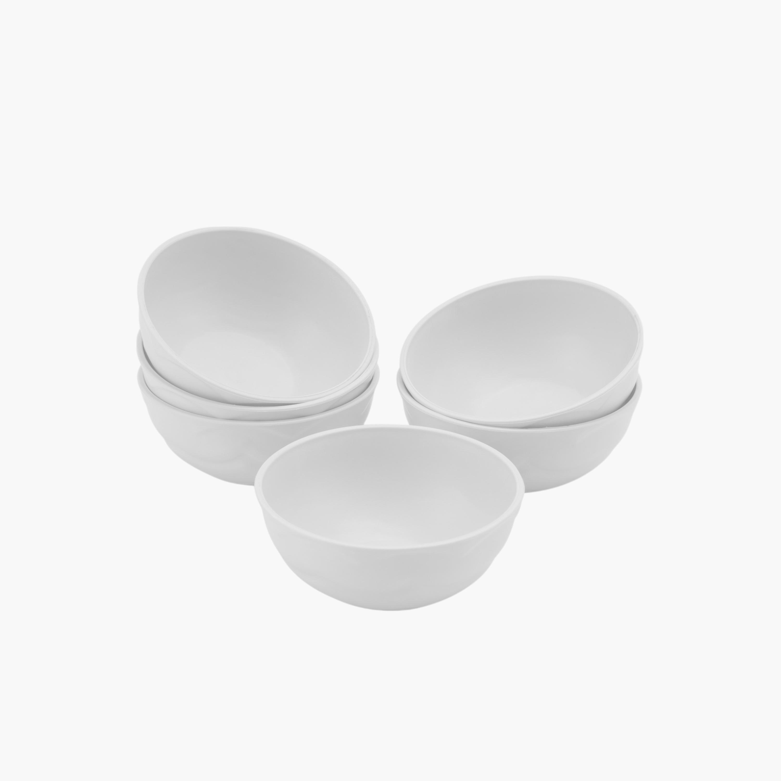 Royalford 6-Piece Solid Snack Plate Set - 11 cms-household-dining-dinnerware-bowls-image-10