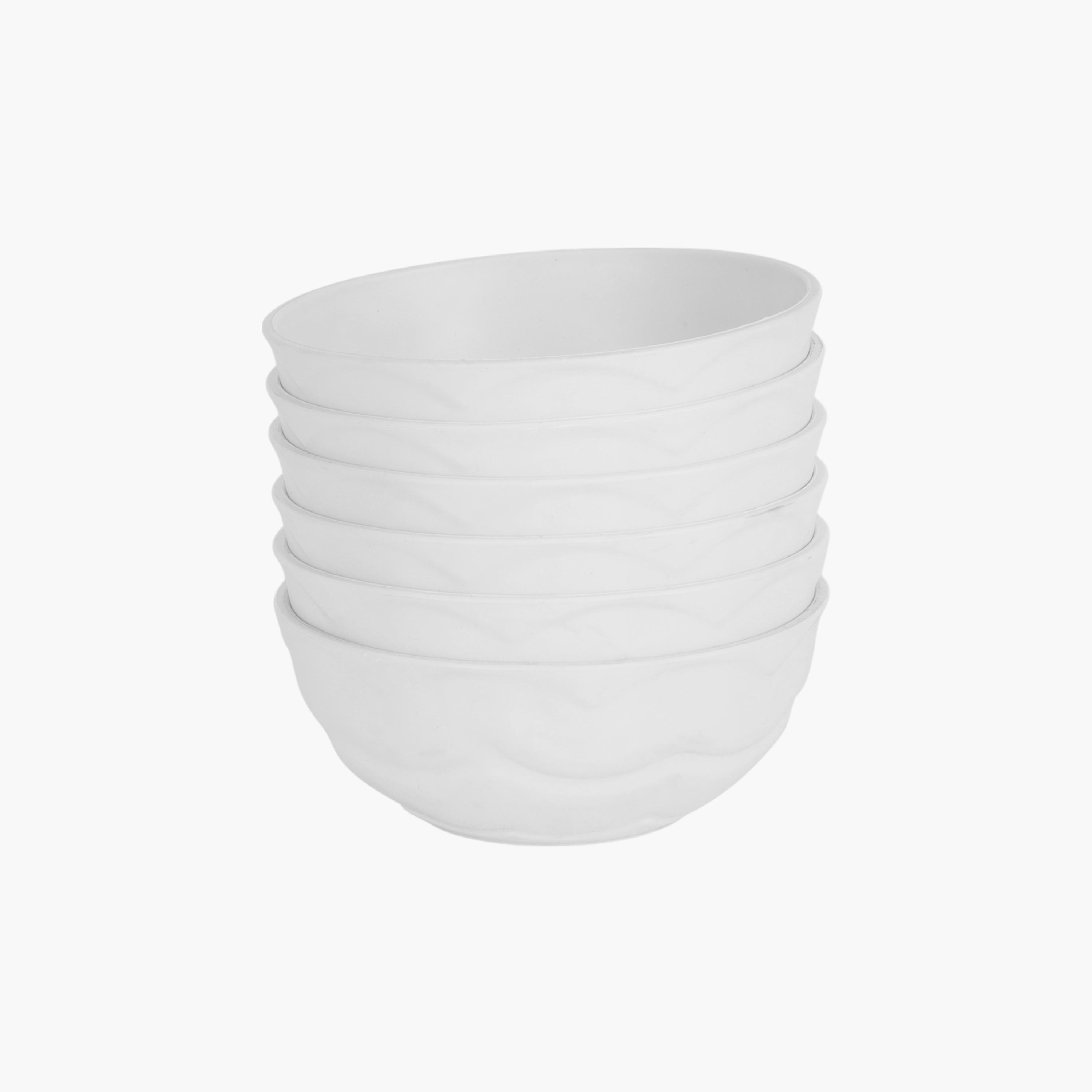 Royalford 6-Piece Solid Snack Plate Set - 11 cms-household-dining-dinnerware-bowls-image-11