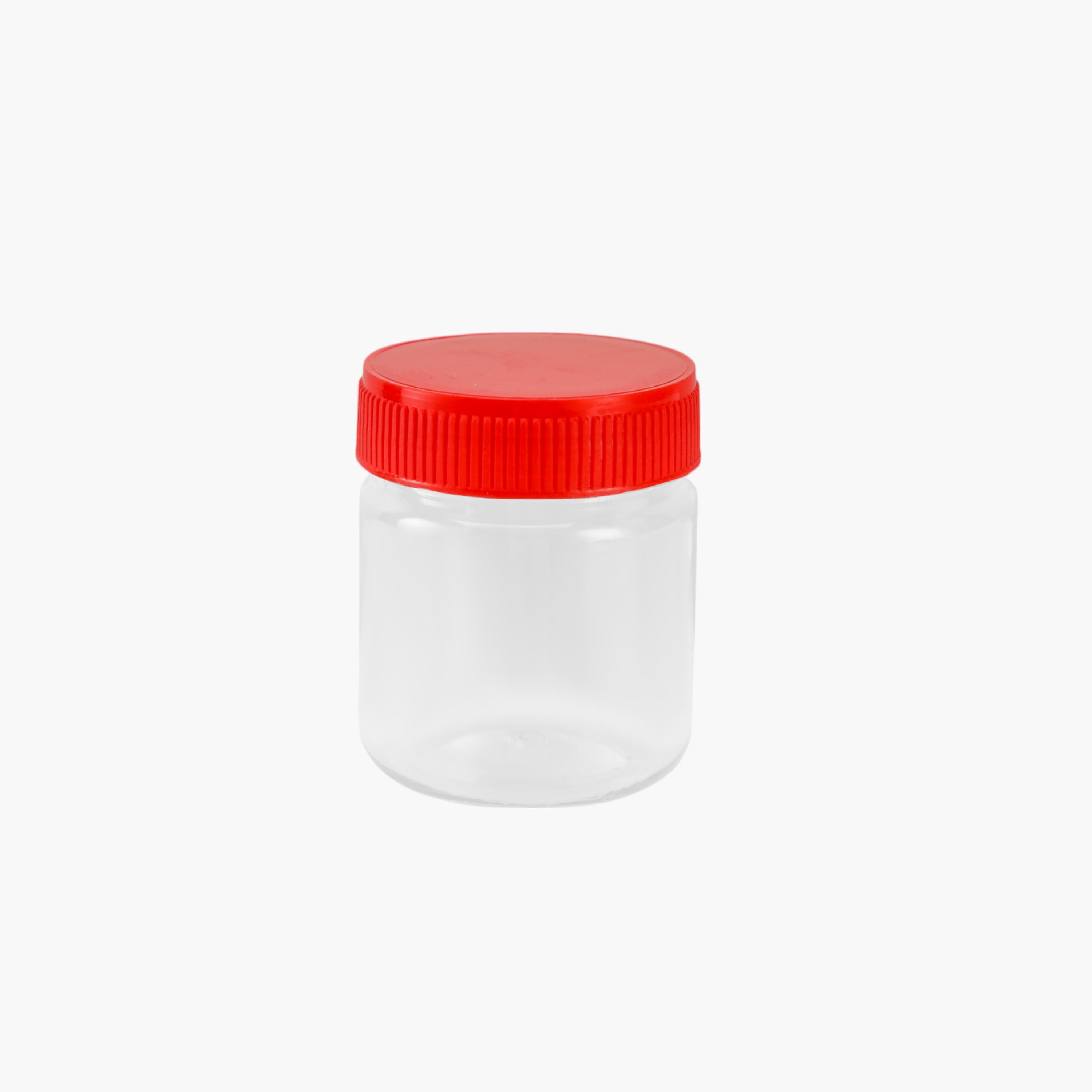 Royalford 6-Piece Solid Round Airtight PET Jar Set - 100 ml-household-kitchen-foodstorage-containers-image-4